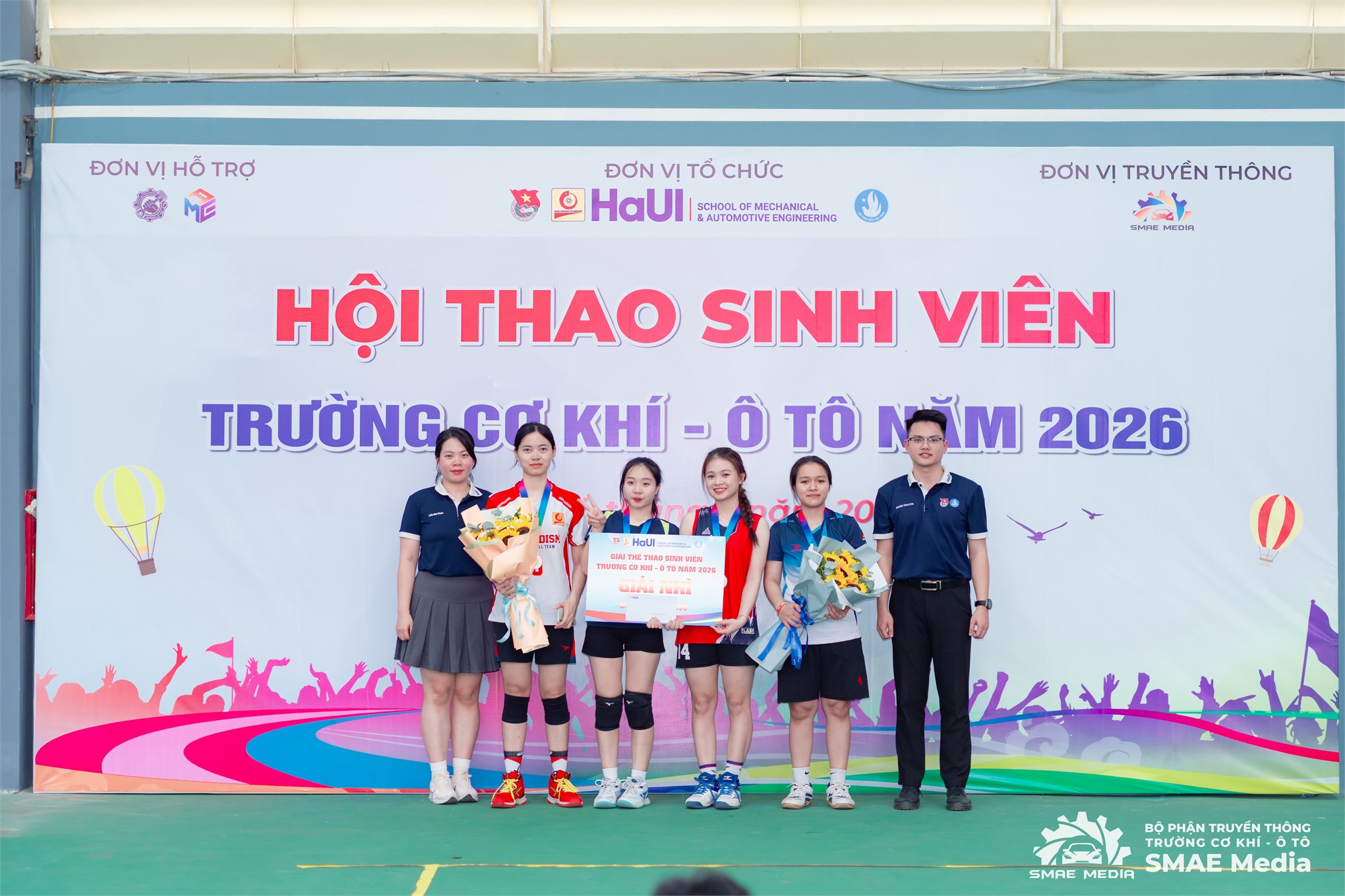 Bùng nổ cảm xúc tại Hội thao sinh viên Trường Cơ khí – Ô tô năm 2026