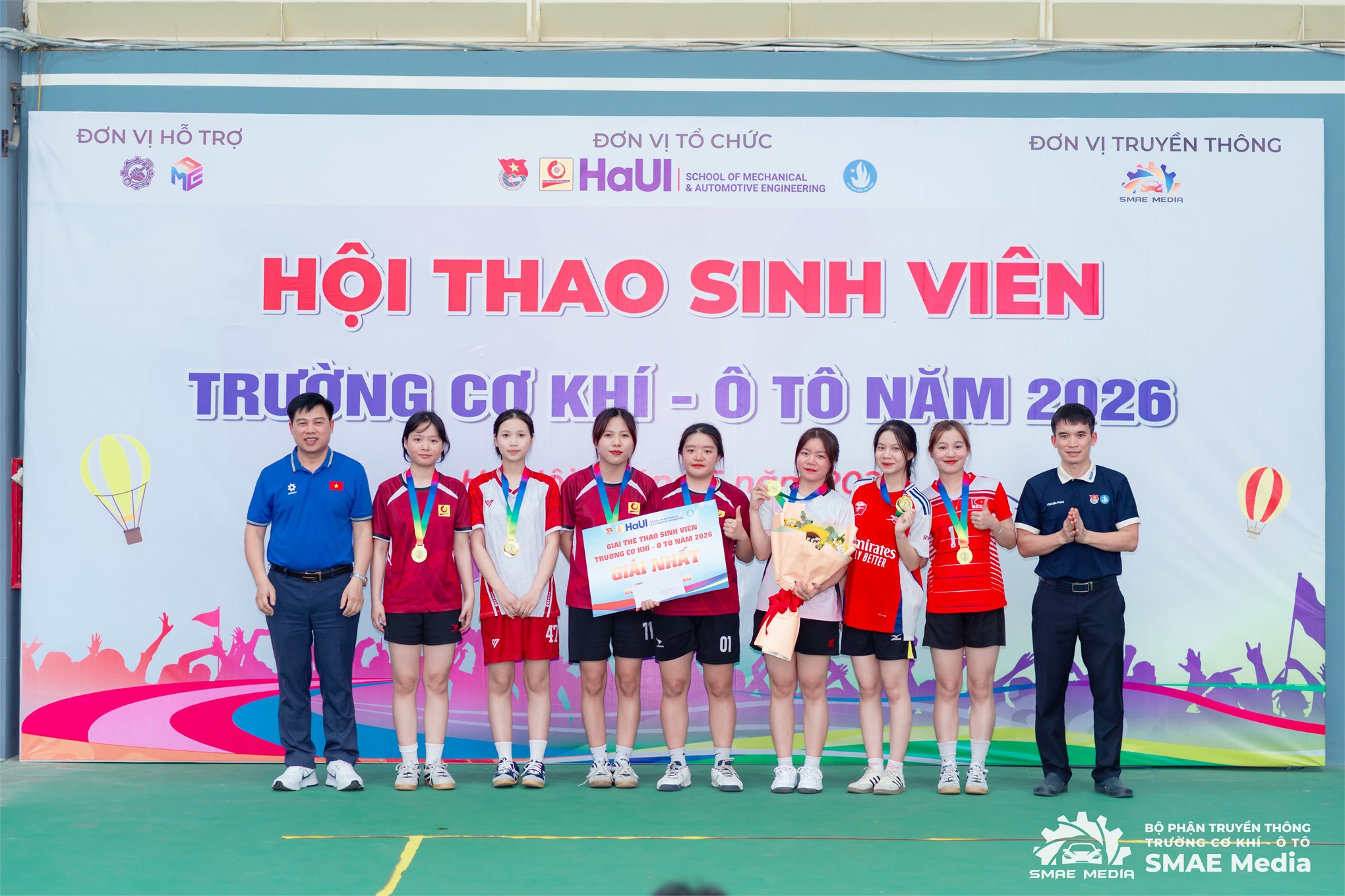 Bùng nổ cảm xúc tại Hội thao sinh viên Trường Cơ khí – Ô tô năm 2026