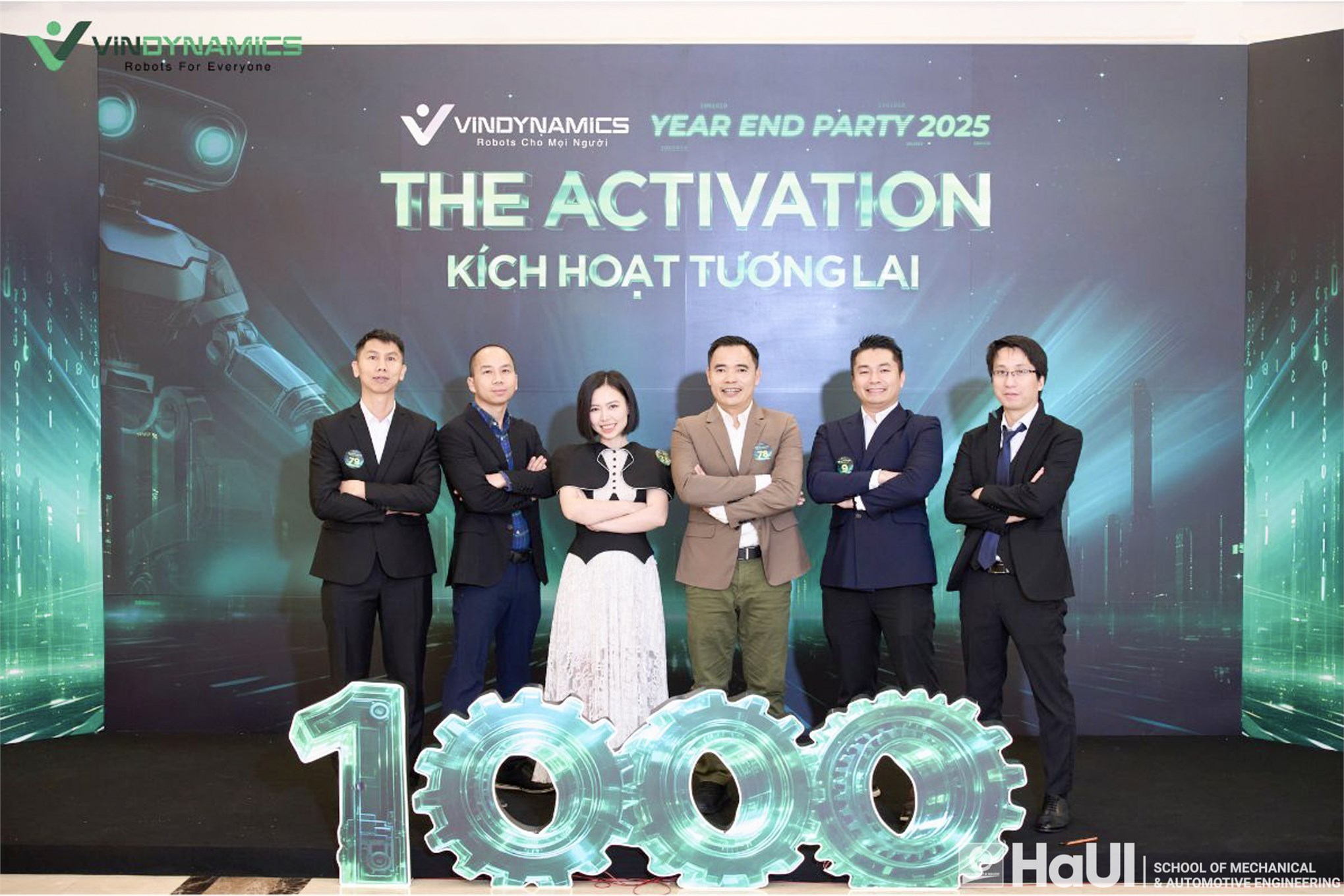 Khát vọng phát triển robot hình người thông minh và hành trình bản lĩnh của cựu sinh viên Trường Cơ khí – Ô tô, HaUI