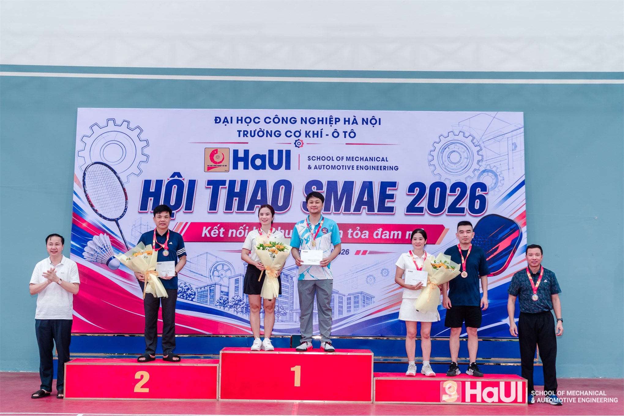 Sôi nổi và gắn kết với hội thao cán bộ viên chức, người lao động Trường Cơ khí – Ô tô năm 2026
