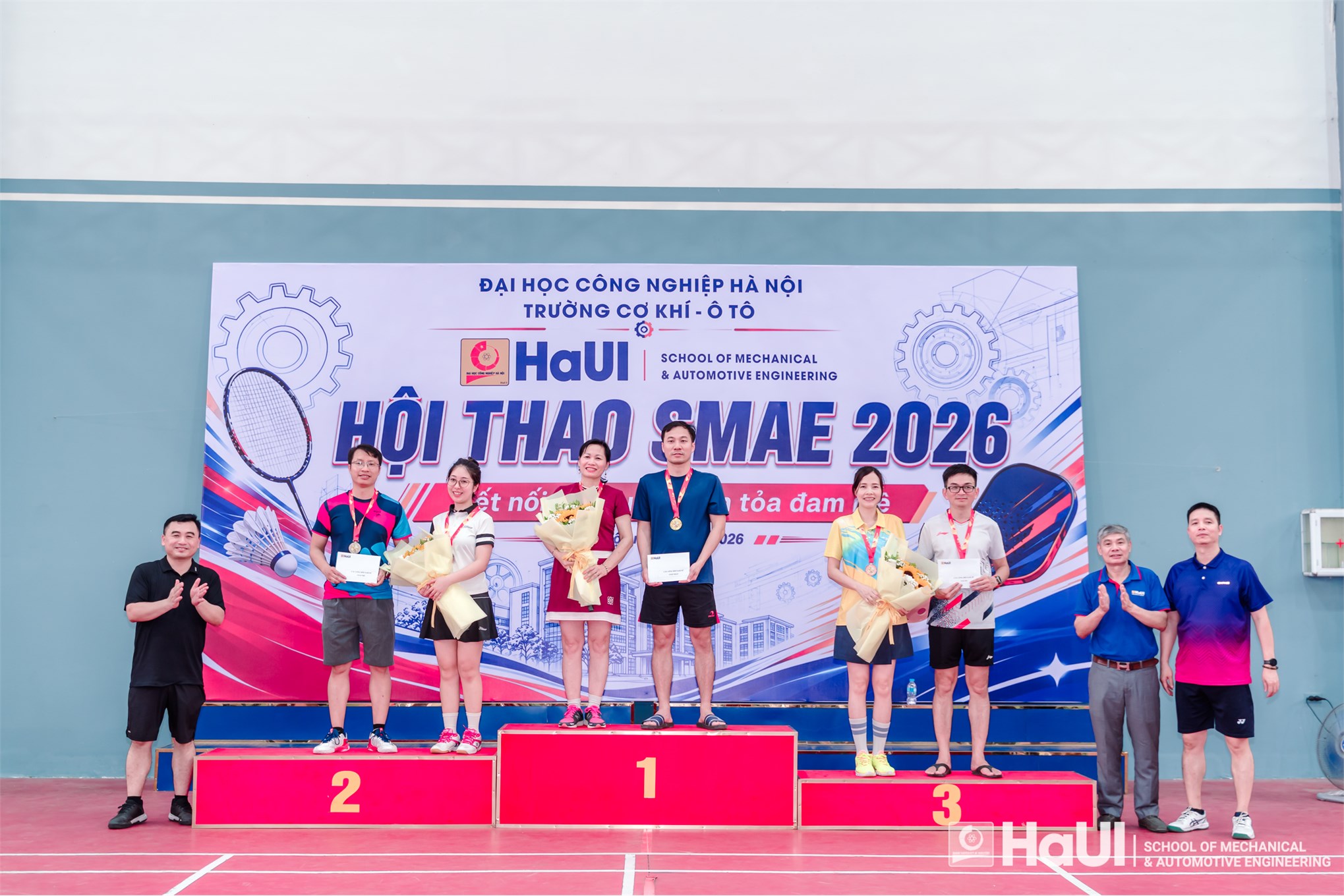 Sôi nổi và gắn kết với hội thao cán bộ viên chức, người lao động Trường Cơ khí – Ô tô năm 2026