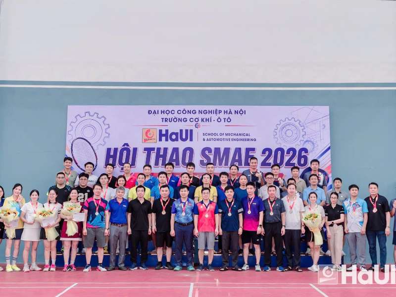 Sôi nổi và gắn kết với hội thao cán bộ viên chức, người lao động Trường Cơ khí – Ô tô năm 2026
