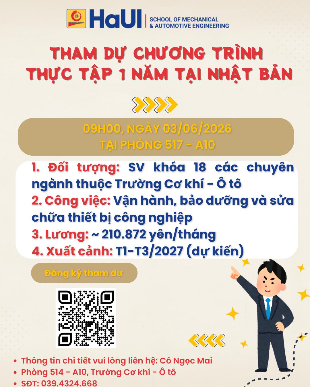 Kế hoạch tiếp và làm việc với Công ty Cổ phần Sundelica về chương trình Internship tại Nhật Bản