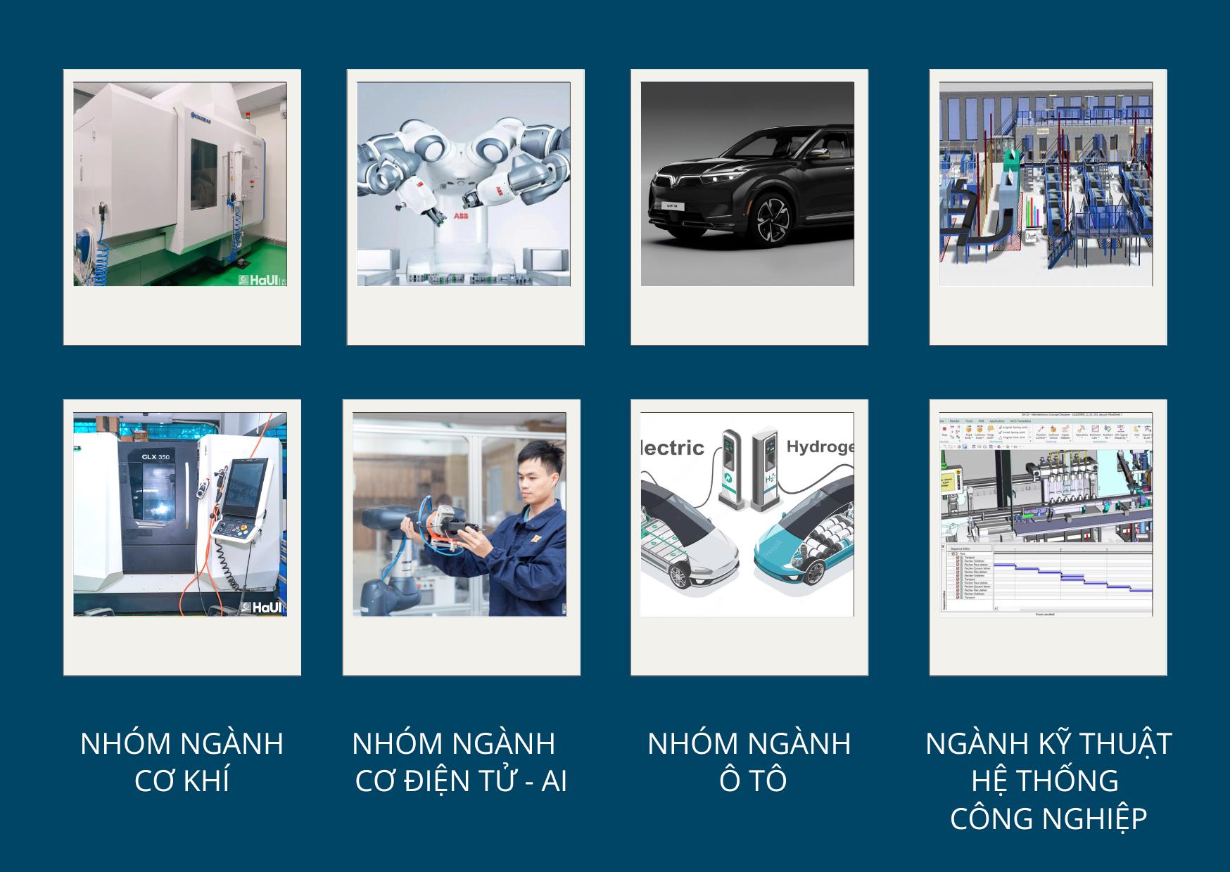 Khám phá các nhóm ngành/chương trình đào tạo tại Trường Cơ khí – Ô tô, HaUI năm 2026: Bệ phóng của những kỹ sư, cử nhân toàn cầu