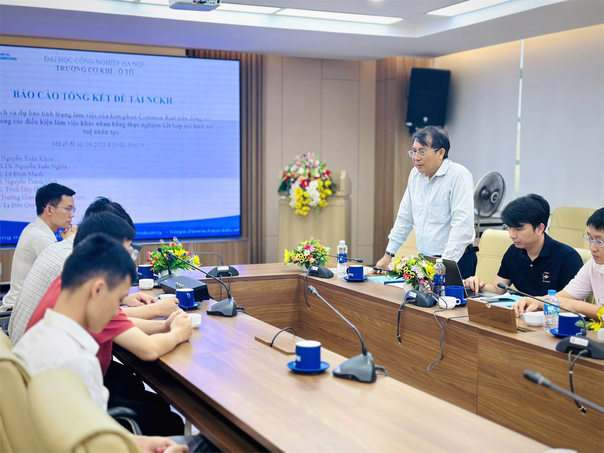 Ứng dụng mô hình trí tuệ nhân tạo trong đánh giá và dự báo tình trạng làm việc của kim phun Common Rail trên động cơ Diesel