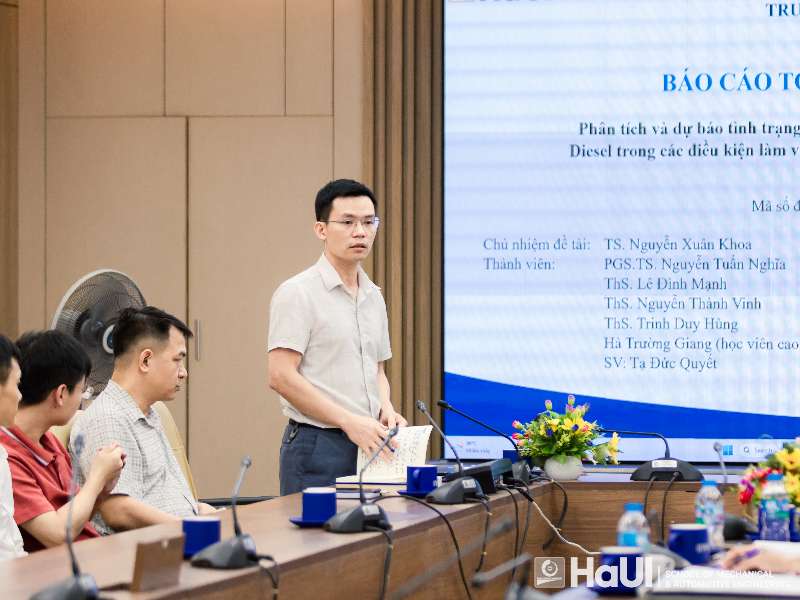 Ứng dụng mô hình trí tuệ nhân tạo trong đánh giá và dự báo tình trạng làm việc của kim phun Common Rail trên động cơ Diesel