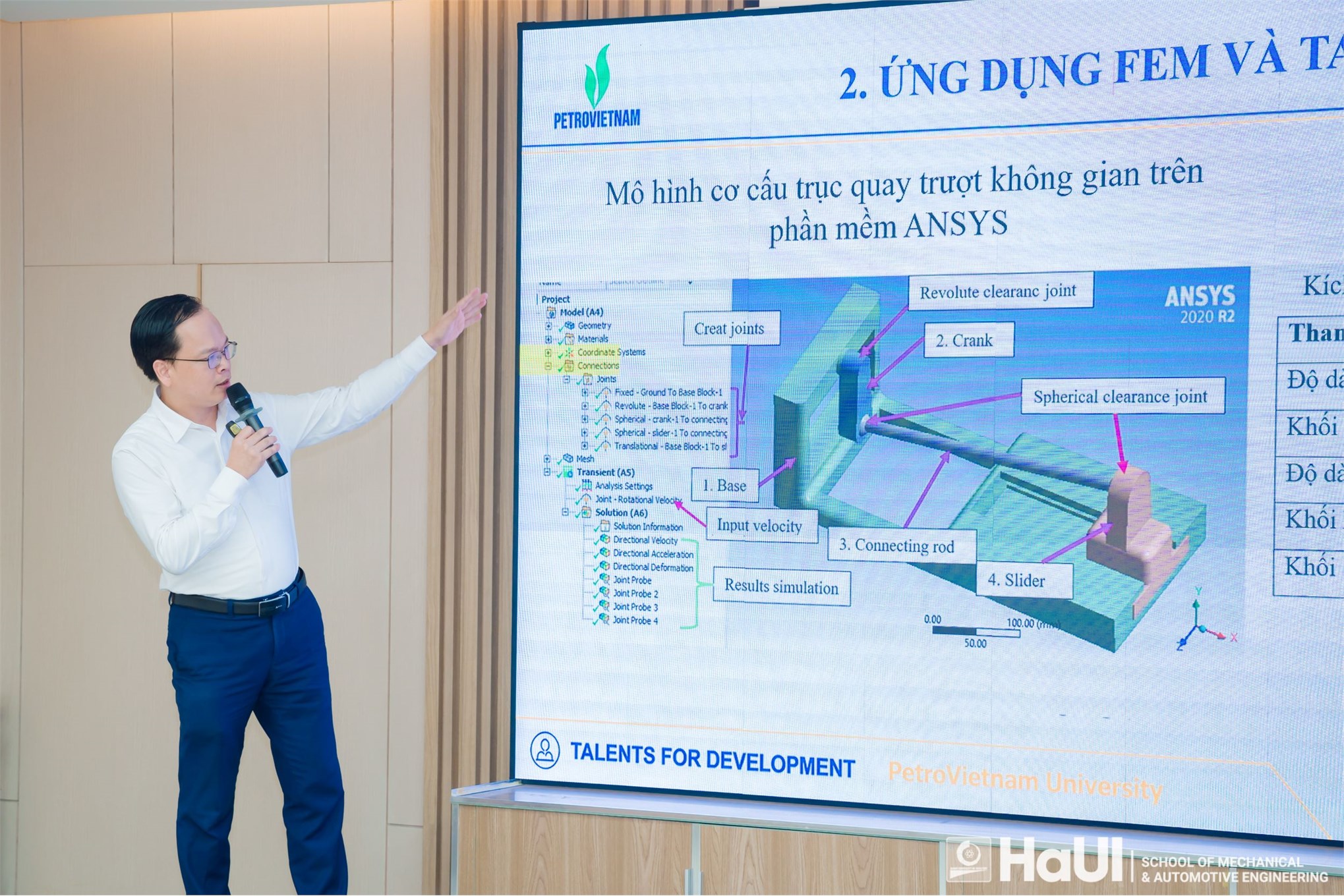 Hội thảo khoa học “Cơ học kỹ thuật trong kỷ nguyên AI và Sản xuất thông minh”: Bệ phóng nâng cao năng lực nghiên cứu tại Trường Cơ khí – Ô tô