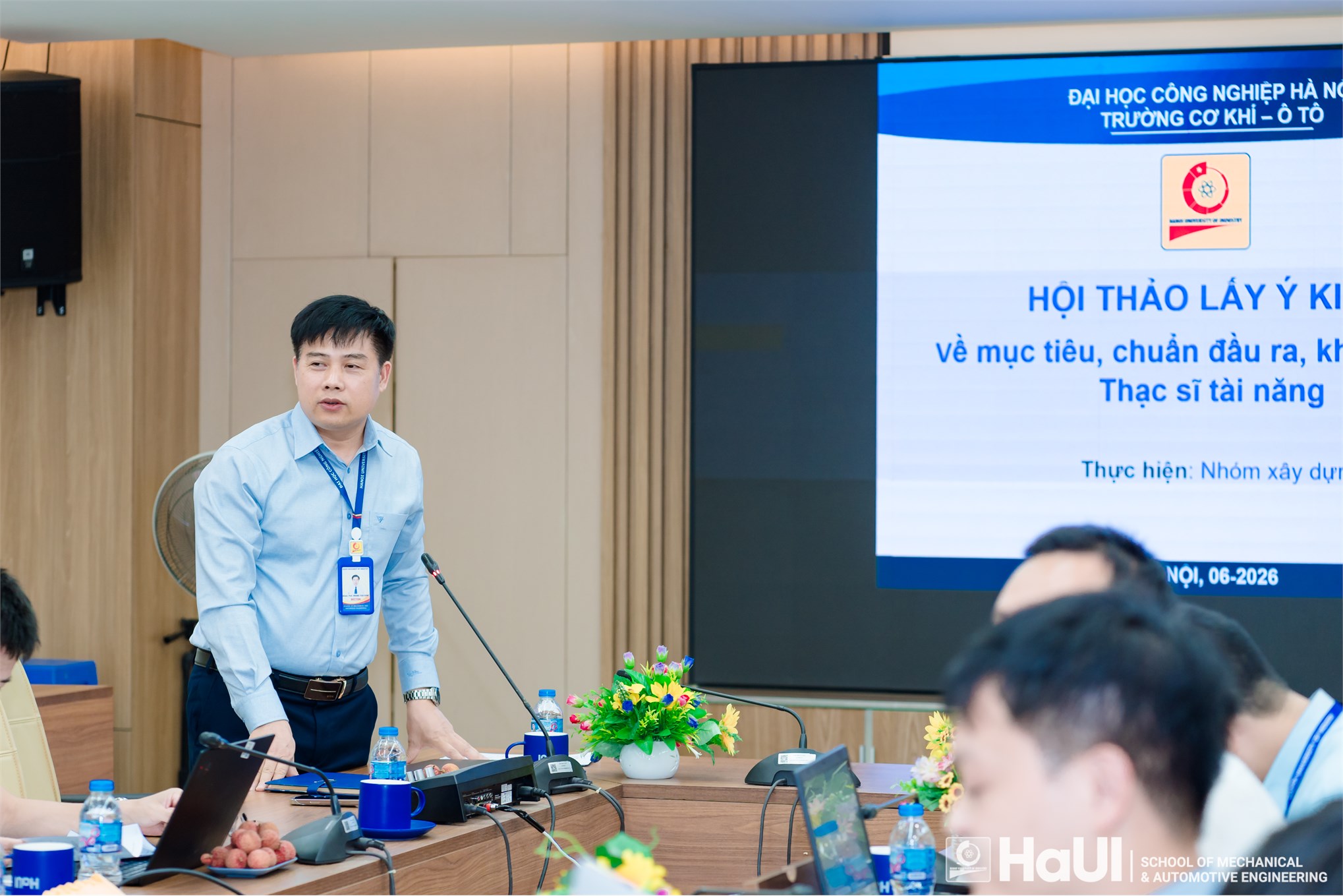Trường Cơ khí – Ô tô tổ chức hội thảo lấy ý kiến xây dựng các chương trình đào tạo tài năng