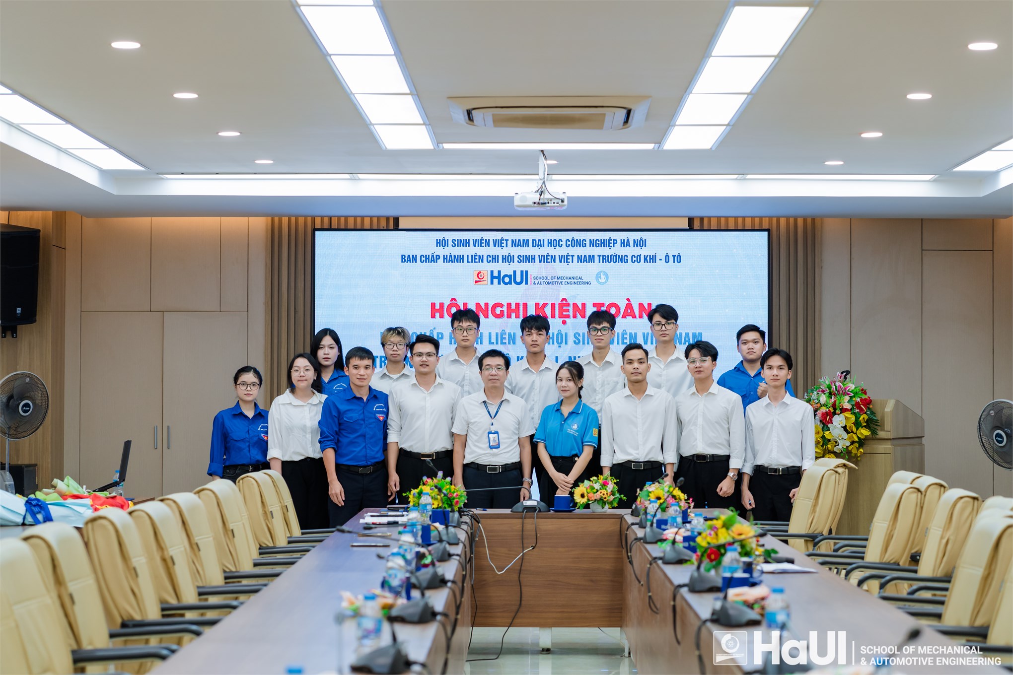 Hội nghị kiện toàn Ban Chấp hành và chức danh chủ chốt Liên chi Hội Sinh viên Trường Cơ khí - Ô tô khóa I, nhiệm kỳ 2025 – 2028
