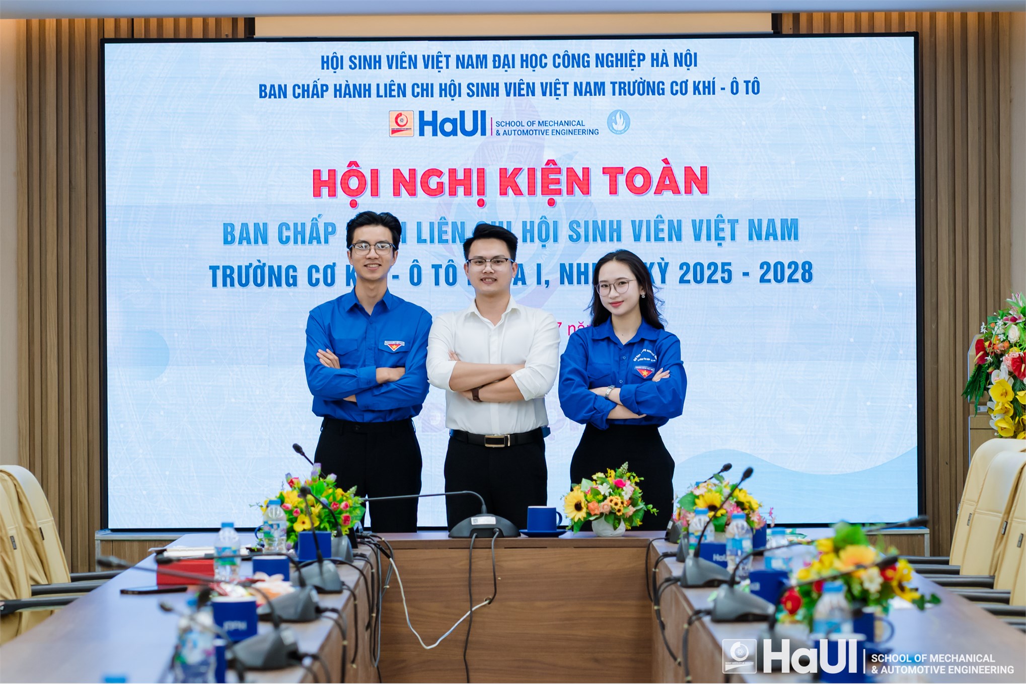 Hội nghị kiện toàn Ban Chấp hành và chức danh chủ chốt Liên chi Hội Sinh viên Trường Cơ khí - Ô tô khóa I, nhiệm kỳ 2025 – 2028