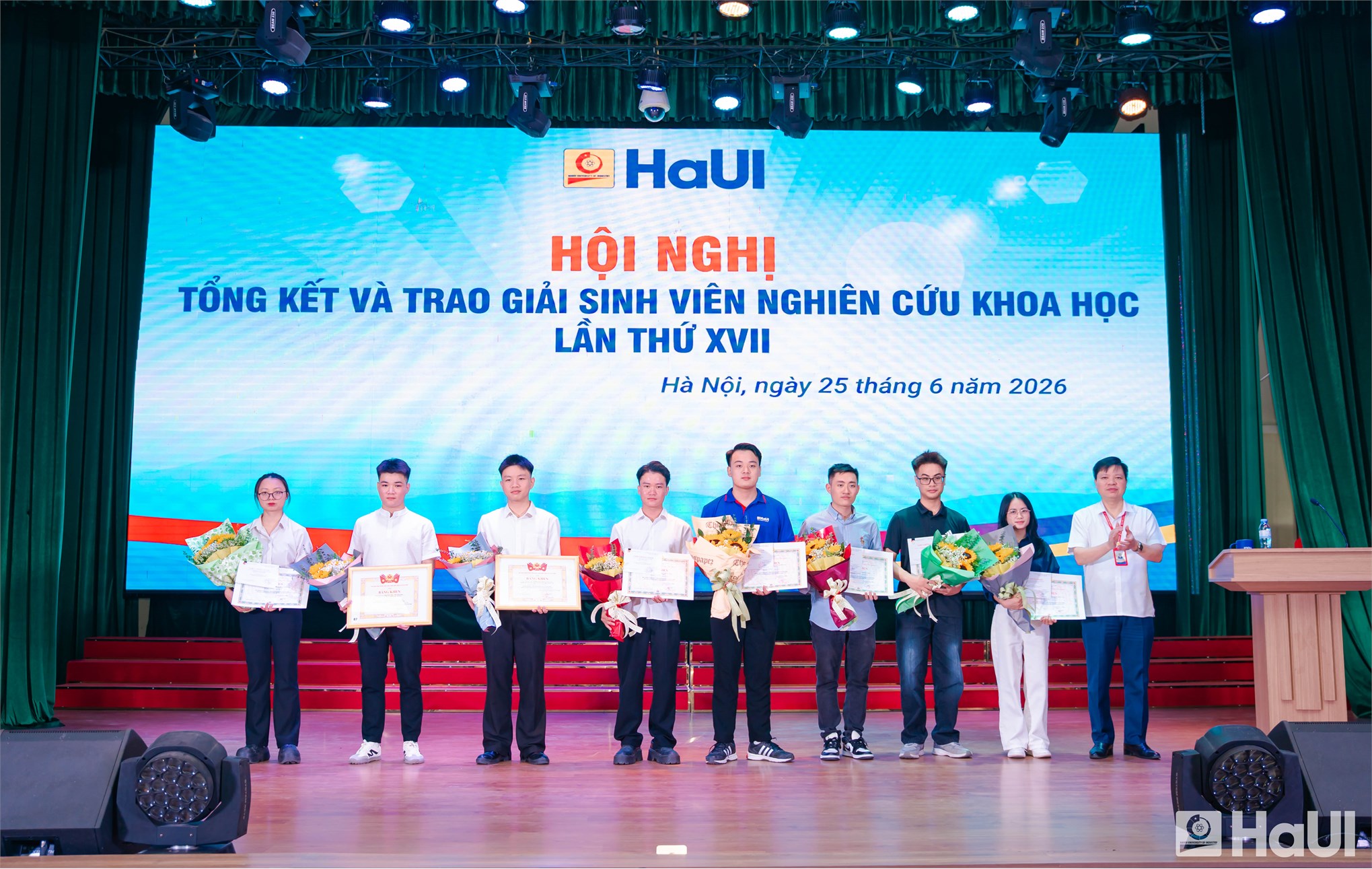 Honoring Intelligence and the Spirit of Innovation: Students of the School of Mechanical and Automotive Engineering (SMAE) Achieve Outstanding Results at the 17th Student Scientific Research Conference