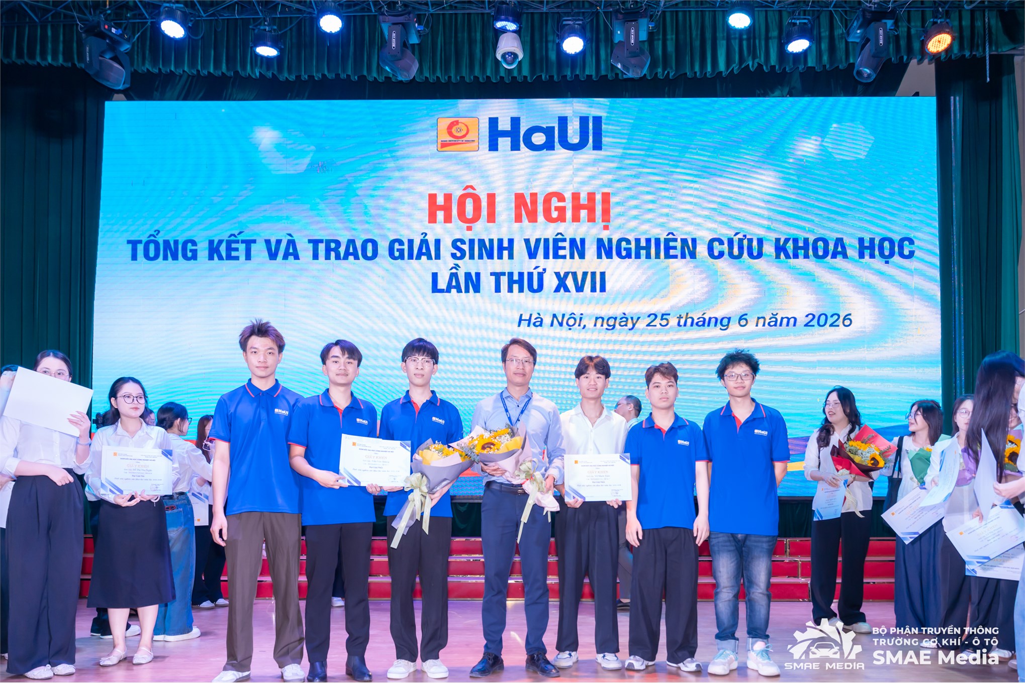 Honoring Intelligence and the Spirit of Innovation: Students of the School of Mechanical and Automotive Engineering (SMAE) Achieve Outstanding Results at the 17th Student Scientific Research Conference