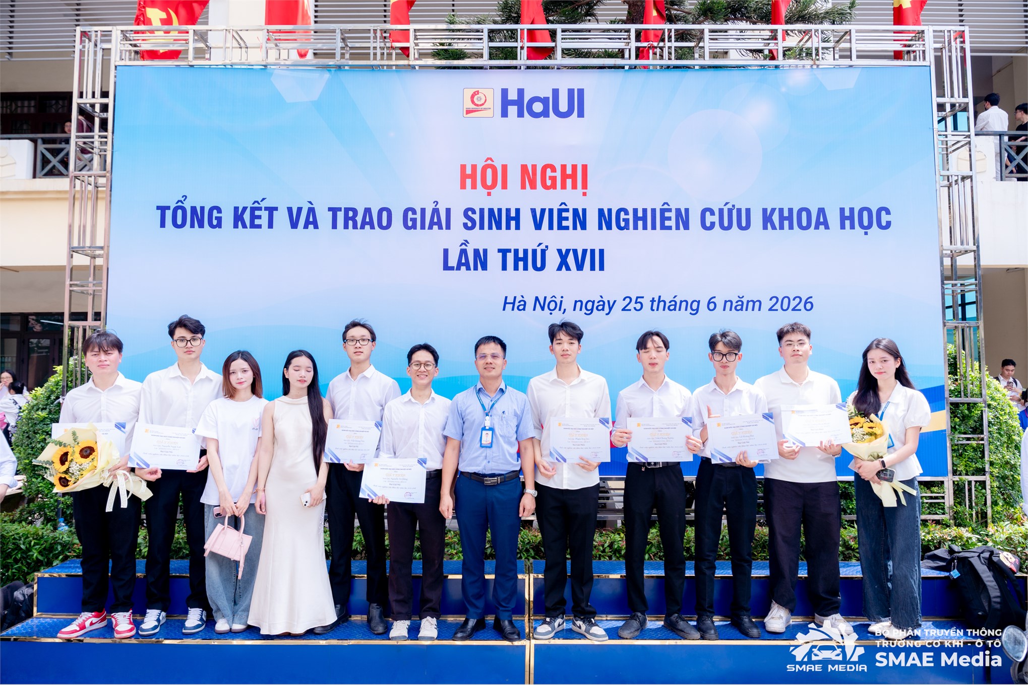 Honoring Intelligence and the Spirit of Innovation: Students of the School of Mechanical and Automotive Engineering (SMAE) Achieve Outstanding Results at the 17th Student Scientific Research Conference