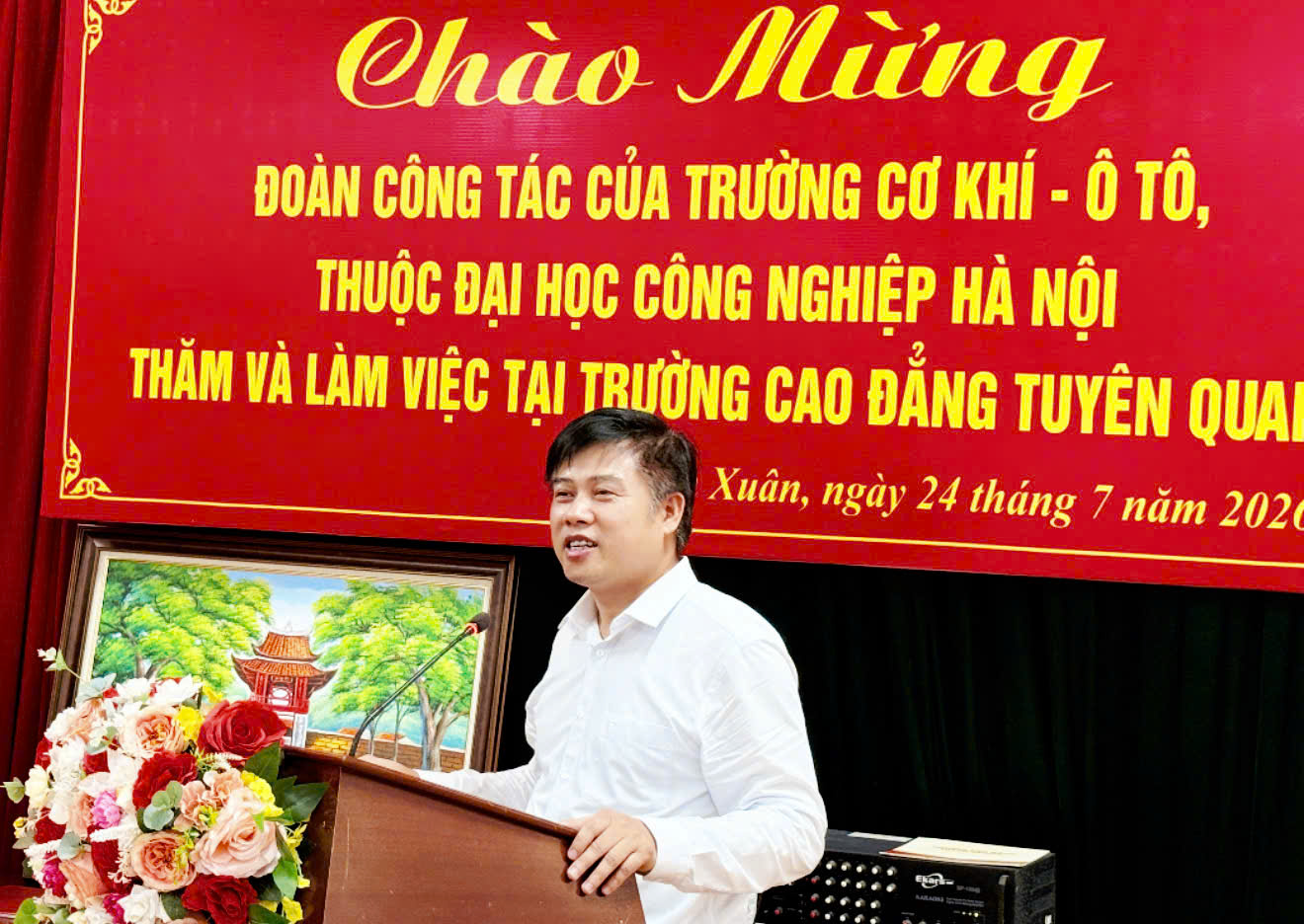 Trường Cơ khí – Ô tô, HaUI hợp tác với Trường Cao đẳng Tuyên Quang: khẳng định sứ mệnh đào tạo nguồn nhân lực trình độ cao