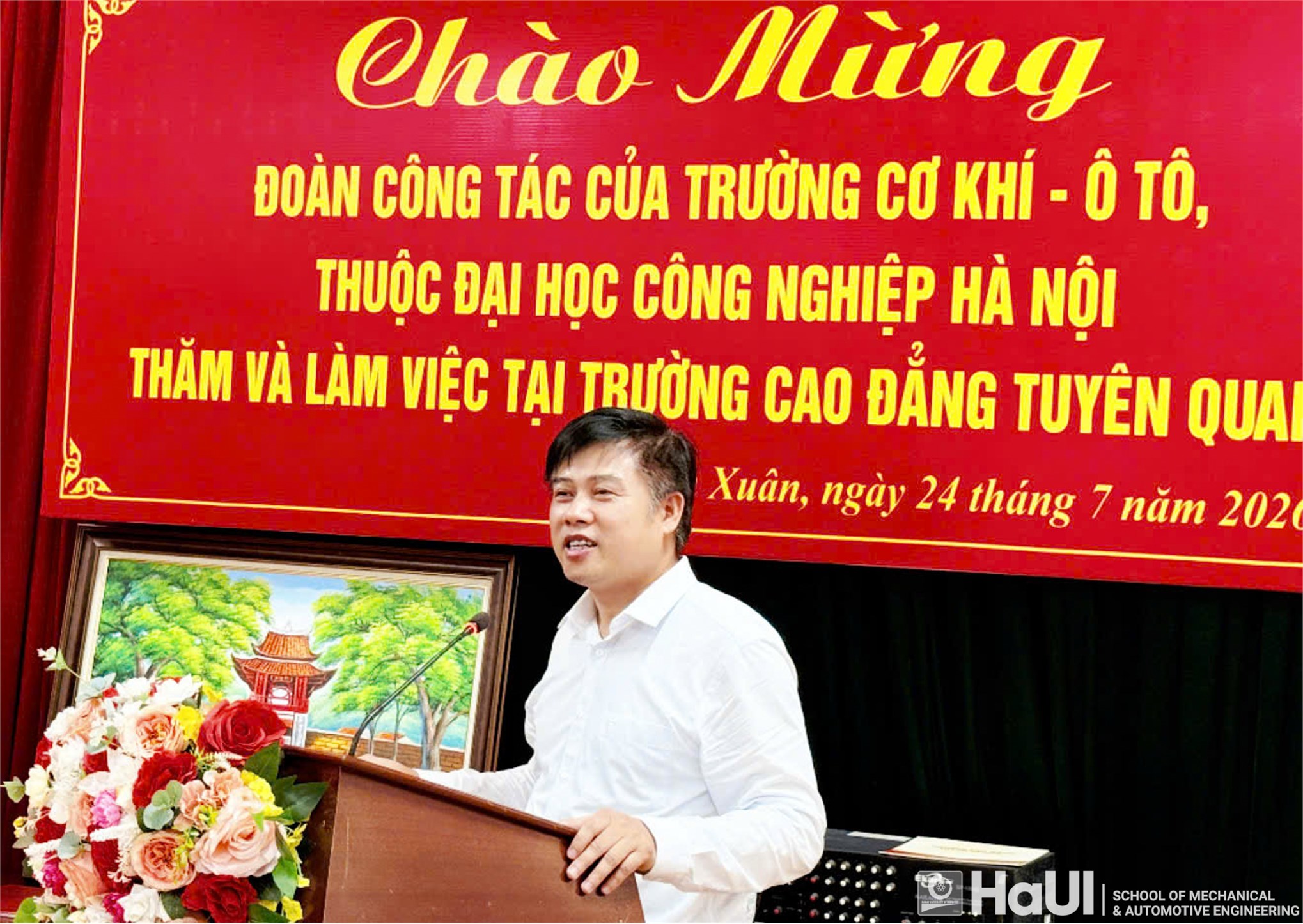 Trường Cơ khí – Ô tô, HaUI hợp tác với Trường Cao đẳng Tuyên Quang: Khẳng định sứ mệnh đào tạo nguồn nhân lực trình độ cao