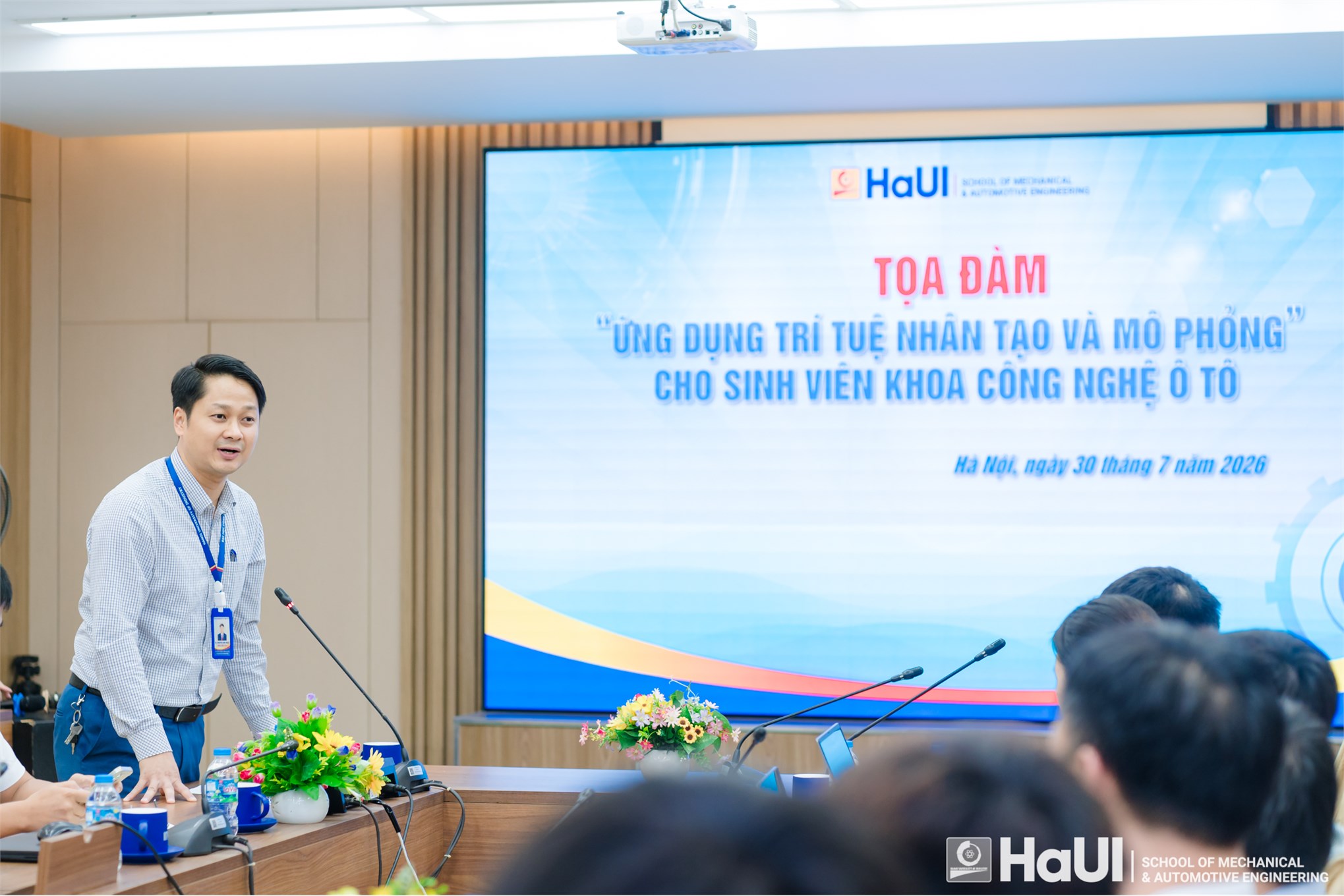 Tọa đàm “Ứng dụng trí tuệ nhân tạo và mô phỏng số”: Đón đầu xu hướng công nghệ trong ngành Công nghệ kỹ thuật Ô tô