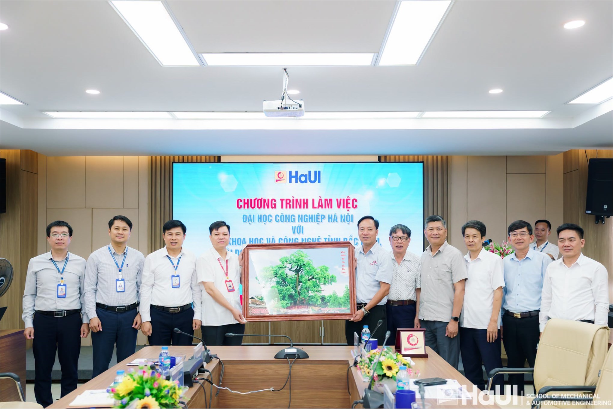 Trường Cơ khí – Ô tô, HaUI thúc đẩy hợp tác với Sở Khoa học và Công nghệ tỉnh Bắc Ninh cùng cộng đồng doanh nghiệp cơ khí
