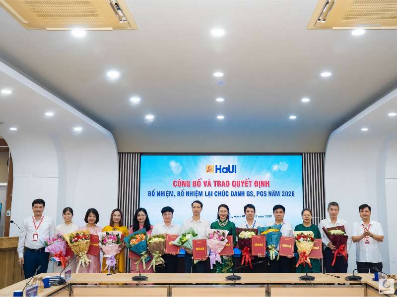 PGS.TS. Hoàng Tiến Dũng – Hiệu trưởng Trường Cơ khí – Ô tô được bổ nhiệm lại chức danh Phó Giáo sư năm 2026