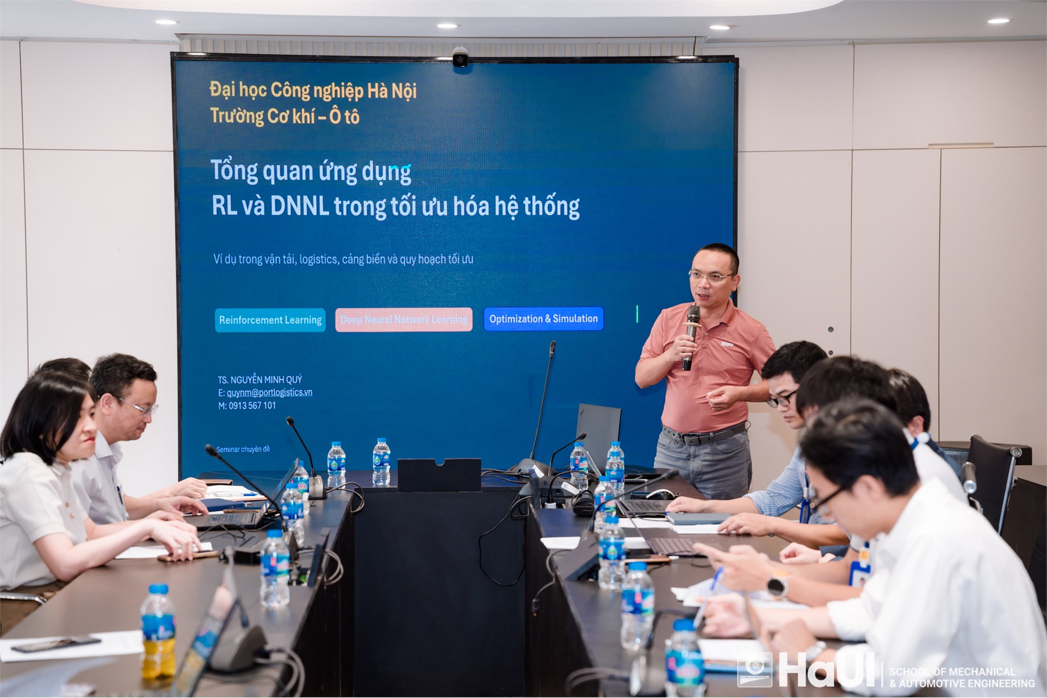 Hội thảo khoa học “Xu hướng công nghệ tối ưu hóa sản xuất trong thời đại số” tại Trường Cơ khí – Ô tô