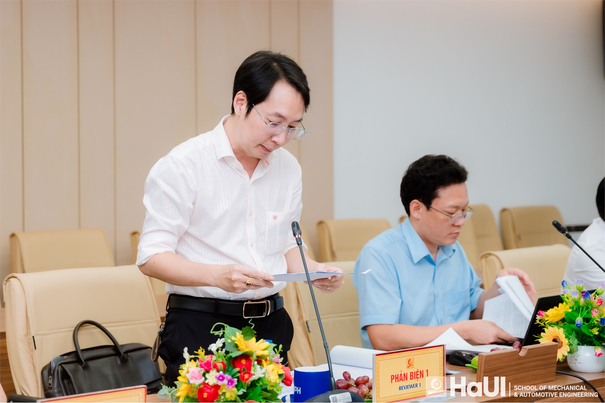 NCS Trần Thị Thu Thủy bảo vệ thành công luận án tiến sĩ cấp đơn vị chuyên môn về nghiên cứu vỏ composite phỏng sinh học