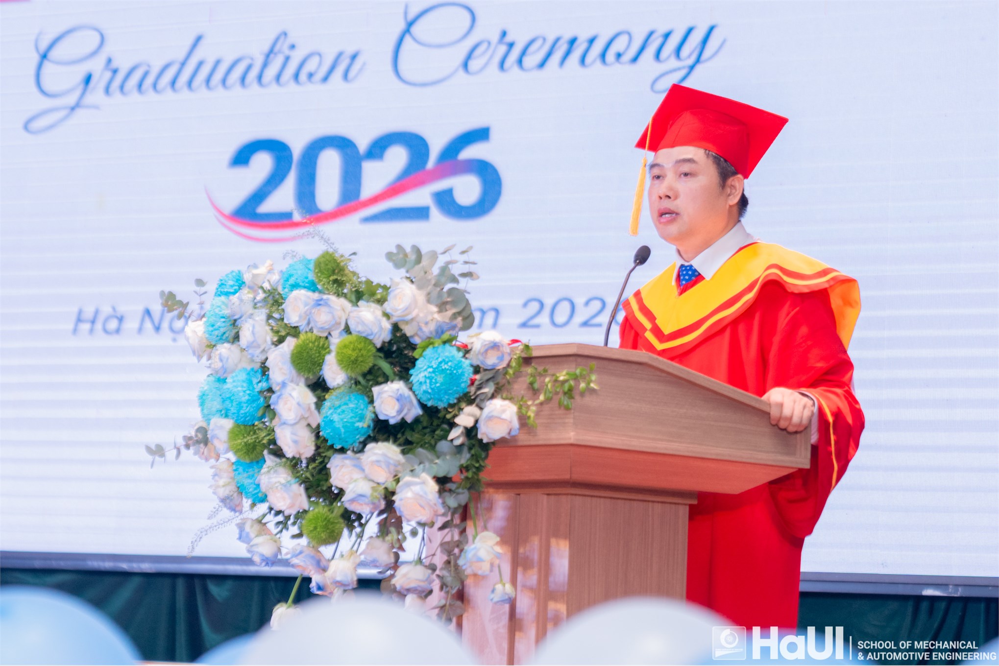 Lễ Tốt nghiệp 2026 Trường Cơ khí - Ô tô: Dấu mốc trưởng thành, khởi đầu hành trình vươn xa