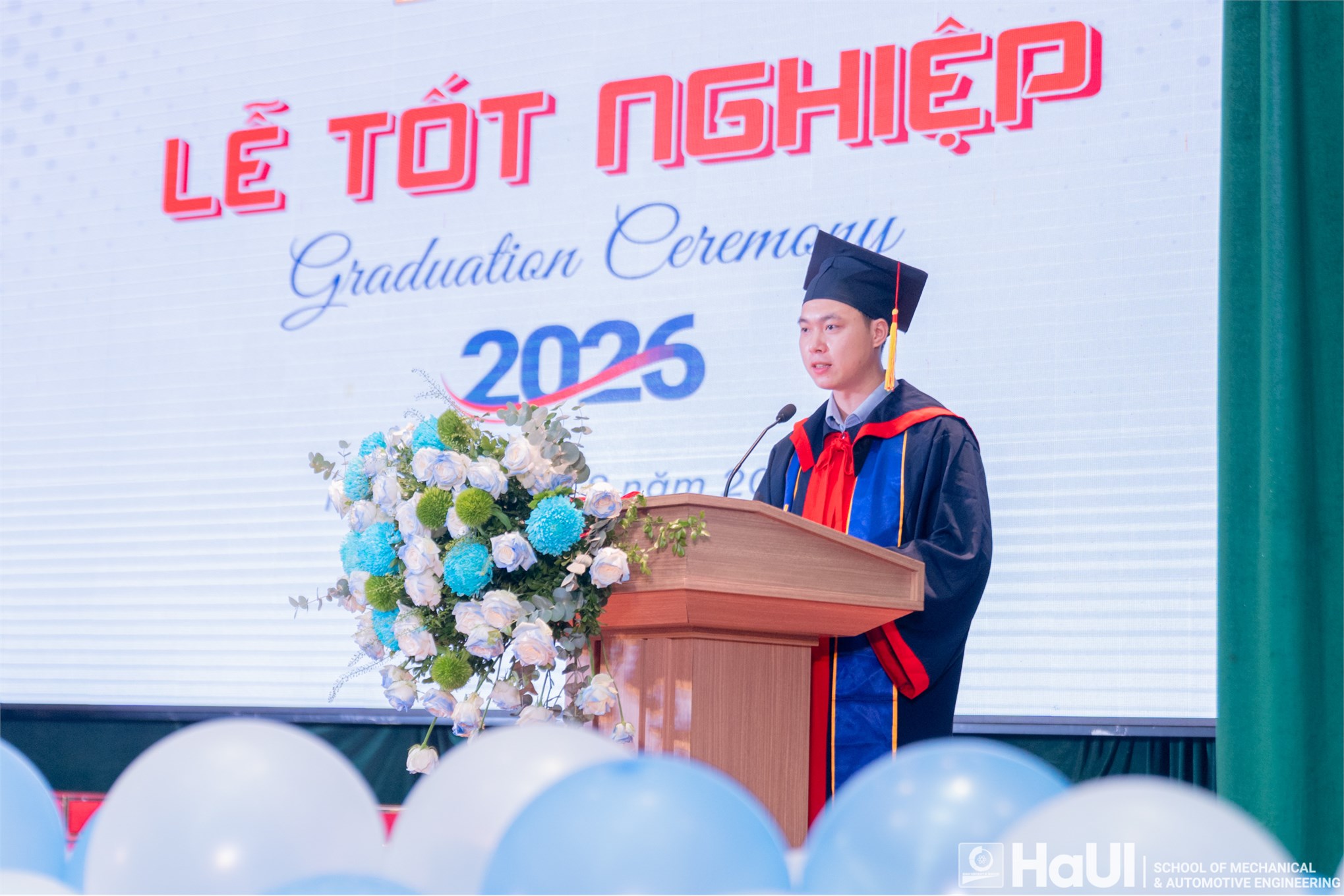 Lễ Tốt nghiệp 2026 Trường Cơ khí - Ô tô: Dấu mốc trưởng thành, khởi đầu hành trình vươn xa