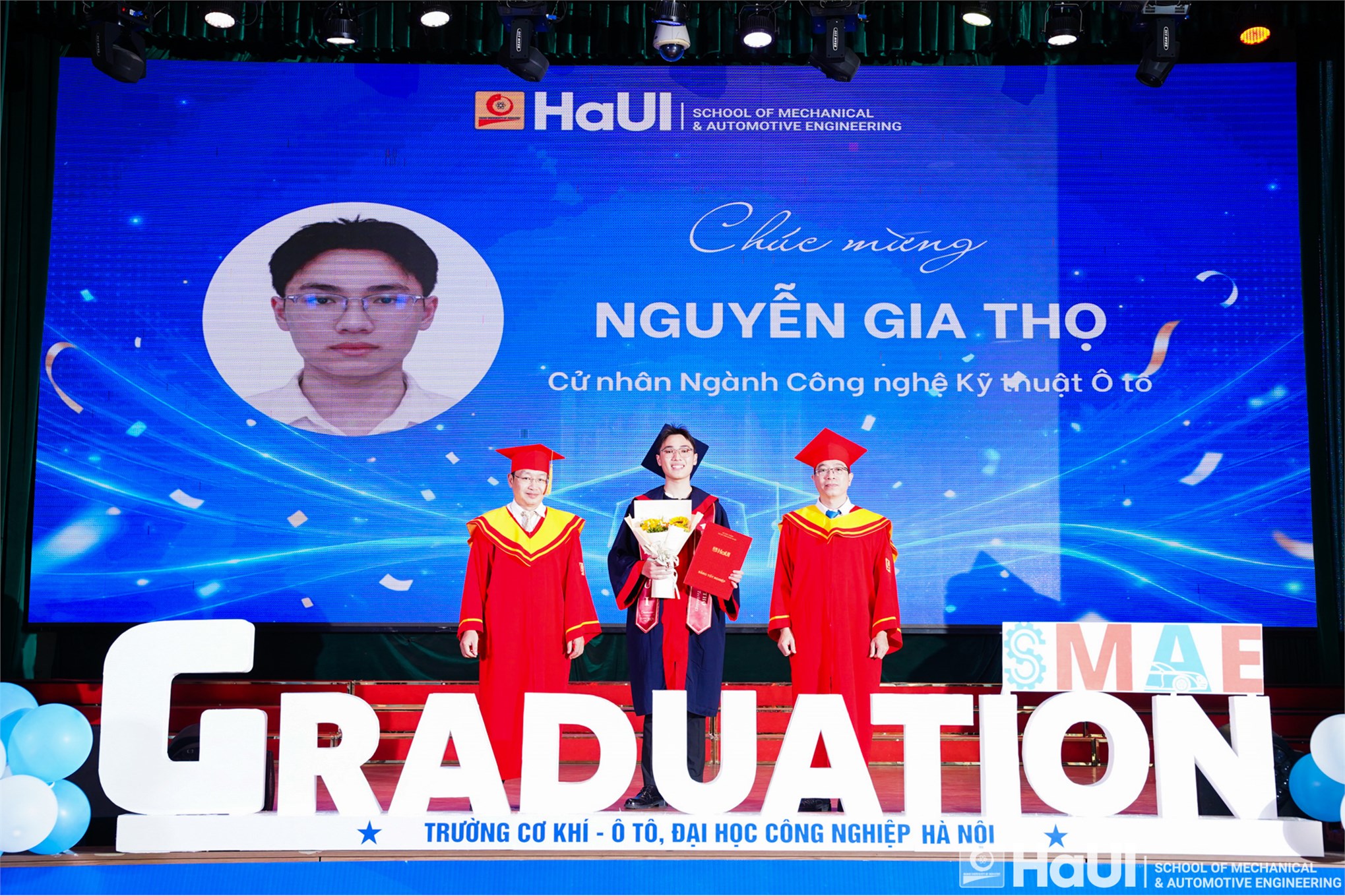 Lễ Tốt nghiệp 2026 Trường Cơ khí - Ô tô: Dấu mốc trưởng thành, khởi đầu hành trình vươn xa