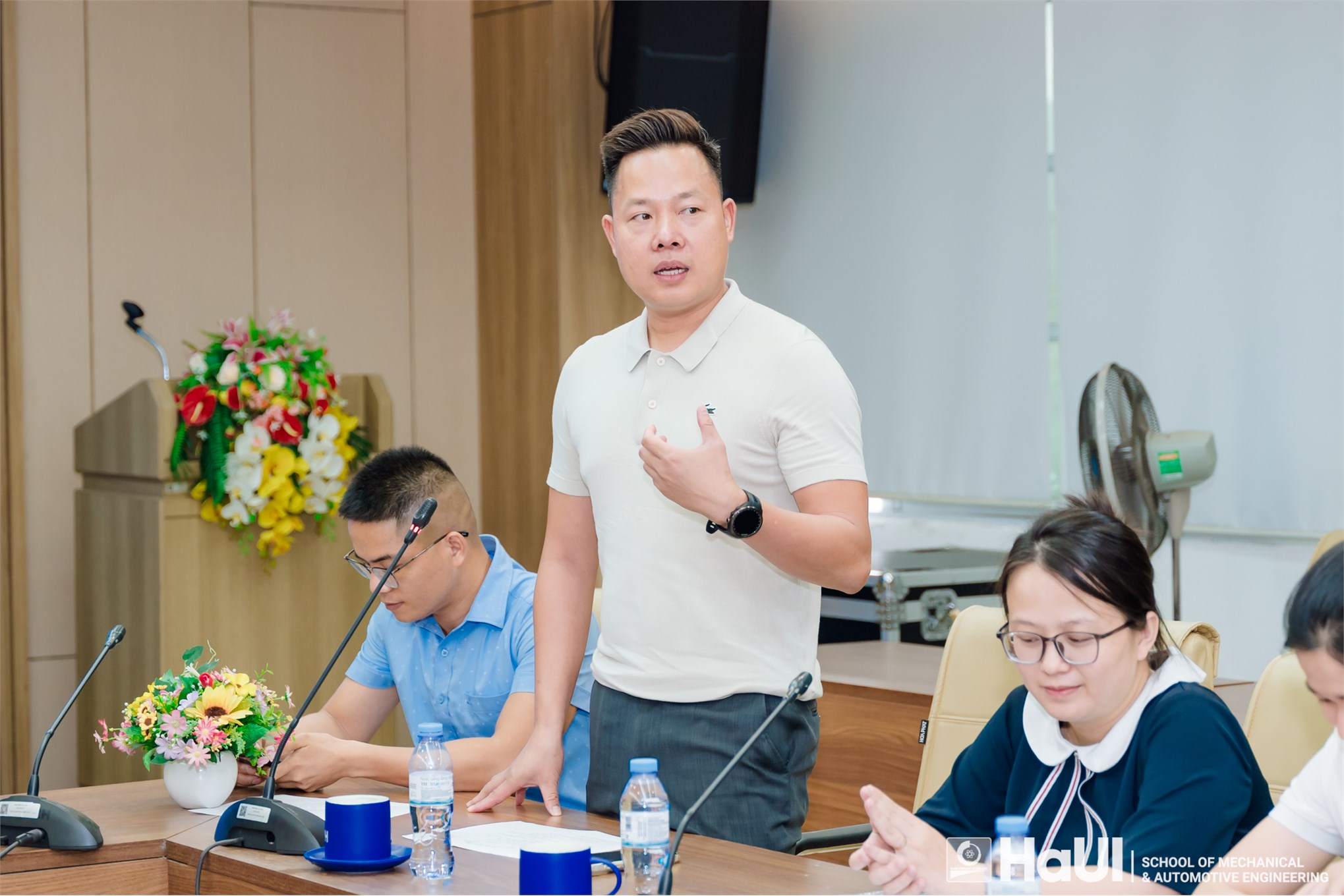 Closing Ceremony of the Short-Term Training Course at the School of Mechanical and Automotive Engineering: “Programming and Operation of 5-Axis CNC Milling Machining Centers” and Job Placement for Trainees after Training