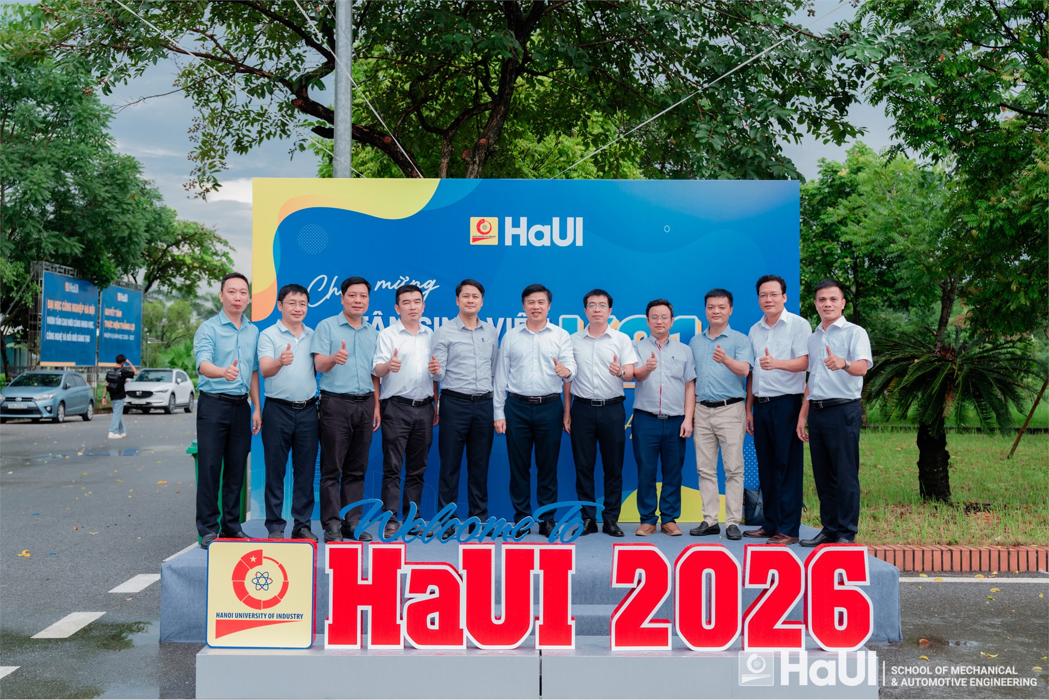 Chào đón tân sinh viên K21 Trường Cơ khí – Ô tô: Khởi đầu hành trình tri thức, kiến tạo tương lai