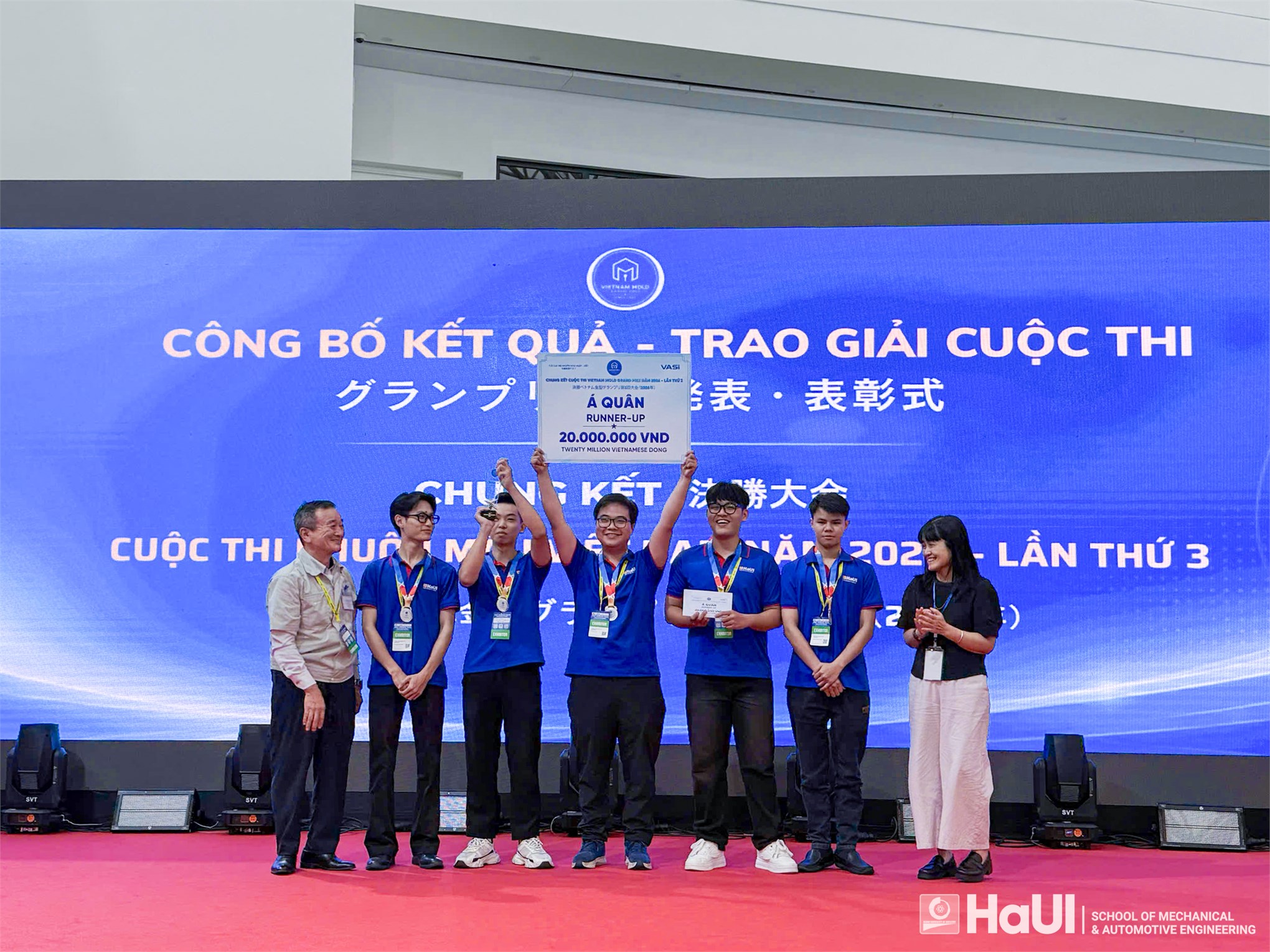 Sinh viên Trường Cơ khí – Ô tô tỏa sáng tại Chung kết Cuộc thi Khuôn mẫu Việt Nam lần thứ 3 (Vietnam Mold Grand Prix 2026)