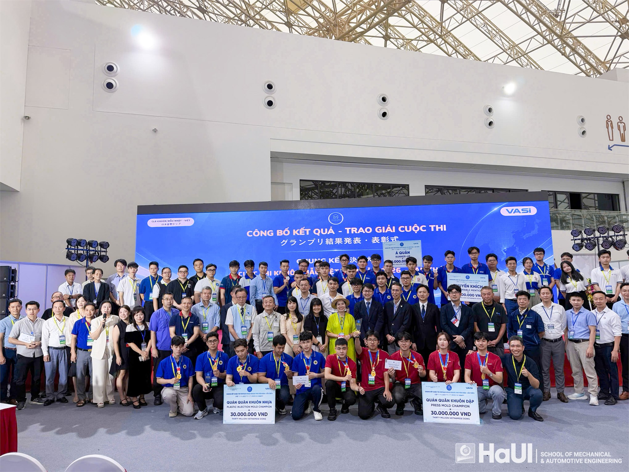 Sinh viên Trường Cơ khí – Ô tô tỏa sáng tại Chung kết Cuộc thi Khuôn mẫu Việt Nam lần thứ 3 (Vietnam Mold Grand Prix 2026)