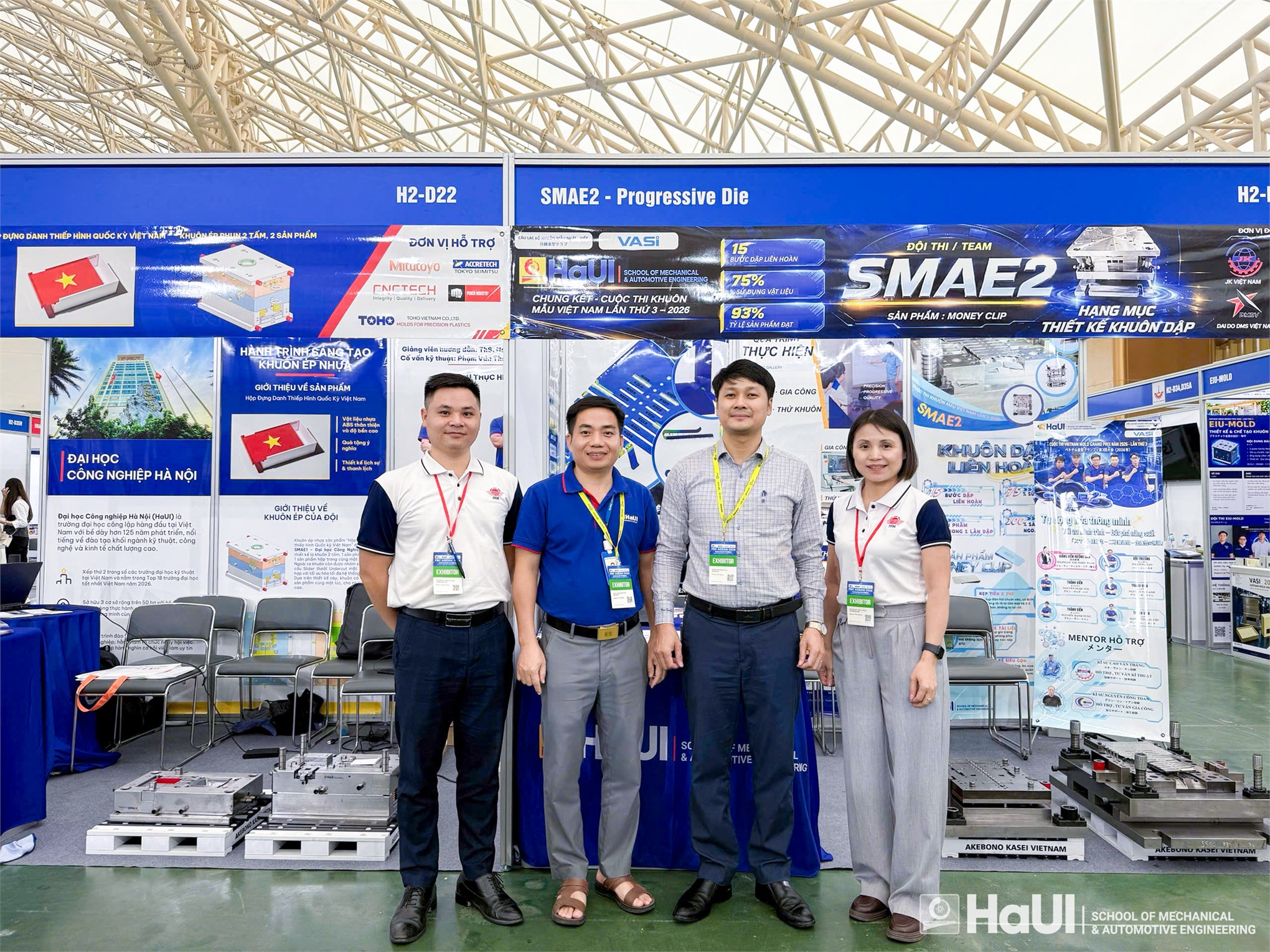 Sinh viên Trường Cơ khí – Ô tô tỏa sáng tại Chung kết Cuộc thi Khuôn mẫu Việt Nam lần thứ 3 (Vietnam Mold Grand Prix 2026)