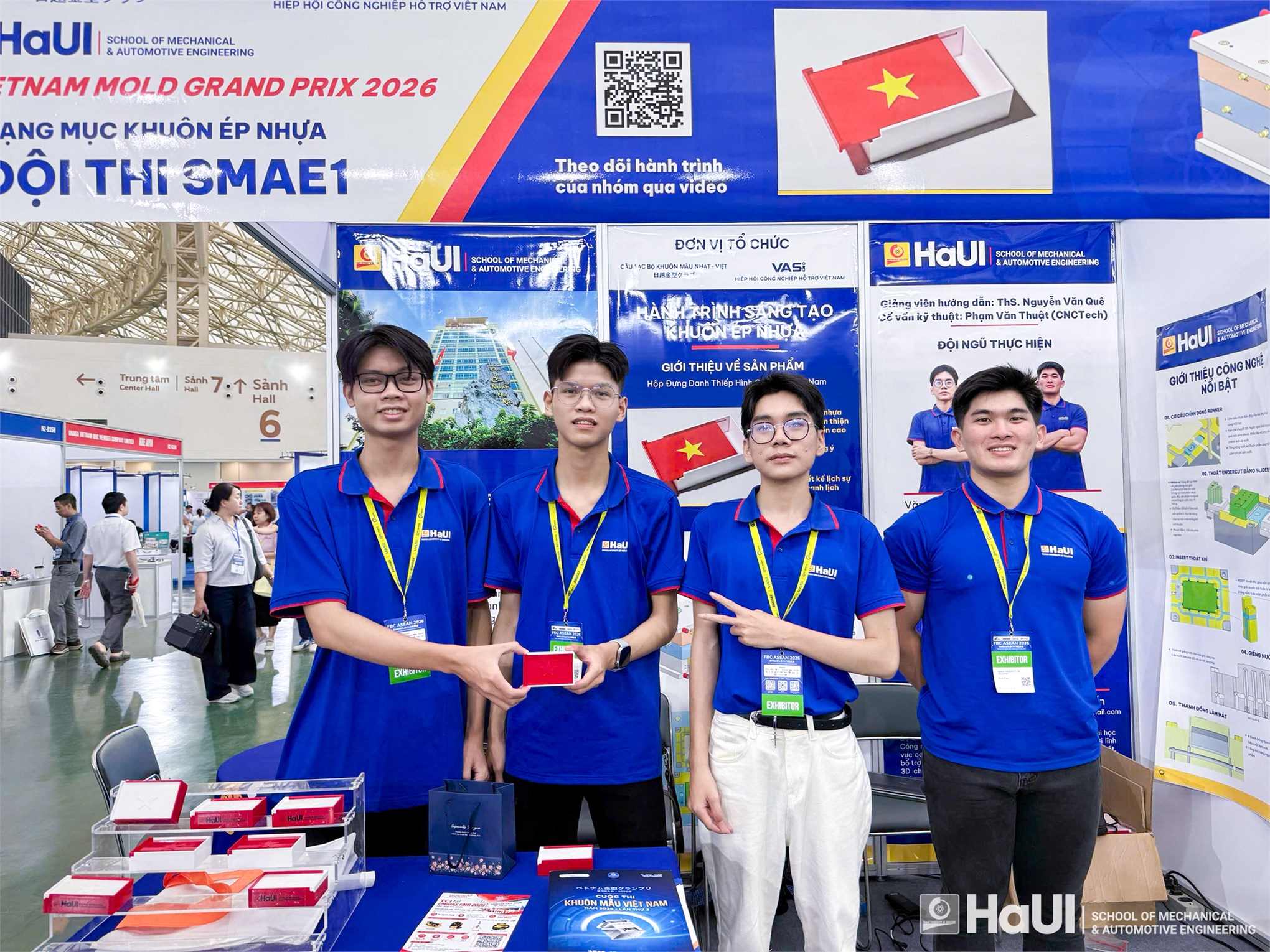 Sinh viên Trường Cơ khí – Ô tô tỏa sáng tại Chung kết Cuộc thi Khuôn mẫu Việt Nam lần thứ 3 (Vietnam Mold Grand Prix 2026)
