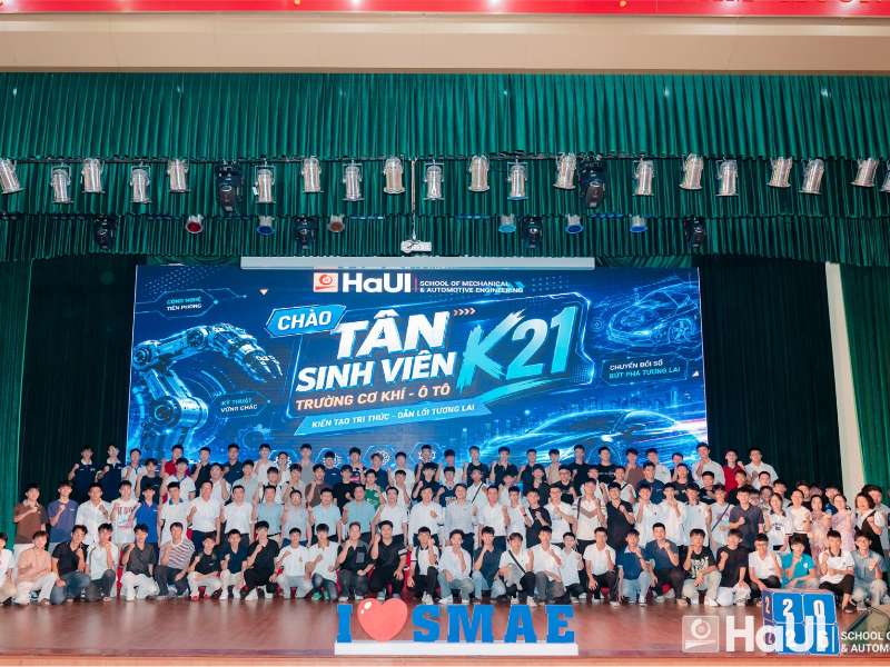 Welcoming K21 Freshmen to the School of Mechanical and Automotive Engineering: Embarking on a Journey of Knowledge and Building the Future