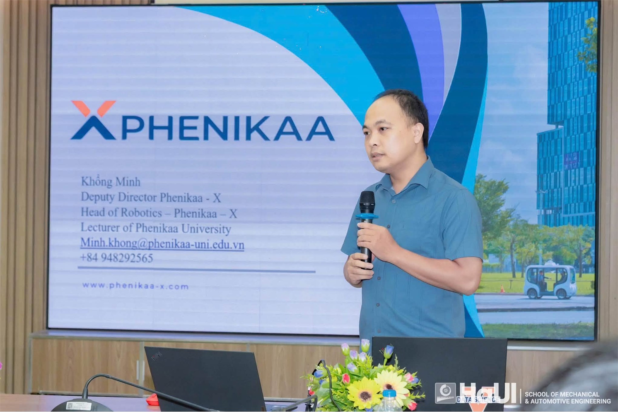 Hội thảo khoa học “Ứng dụng trí tuệ nhân tạo và công nghệ xử lý ảnh trong các hệ thống cơ điện tử thông minh” tại Trường Cơ khí – Ô tô