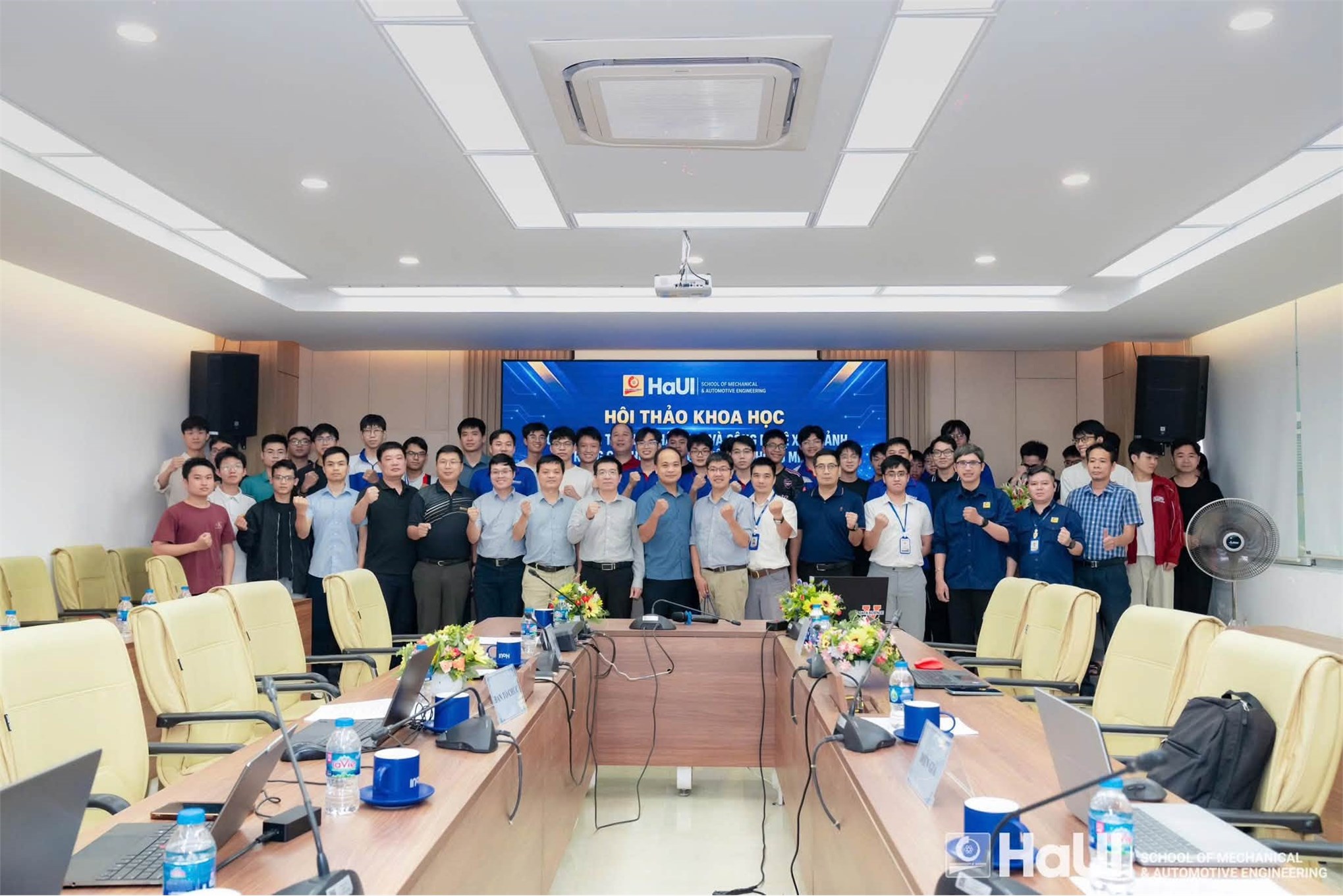 Hội thảo khoa học “Ứng dụng trí tuệ nhân tạo và công nghệ xử lý ảnh trong các hệ thống cơ điện tử thông minh” tại Trường Cơ khí – Ô tô