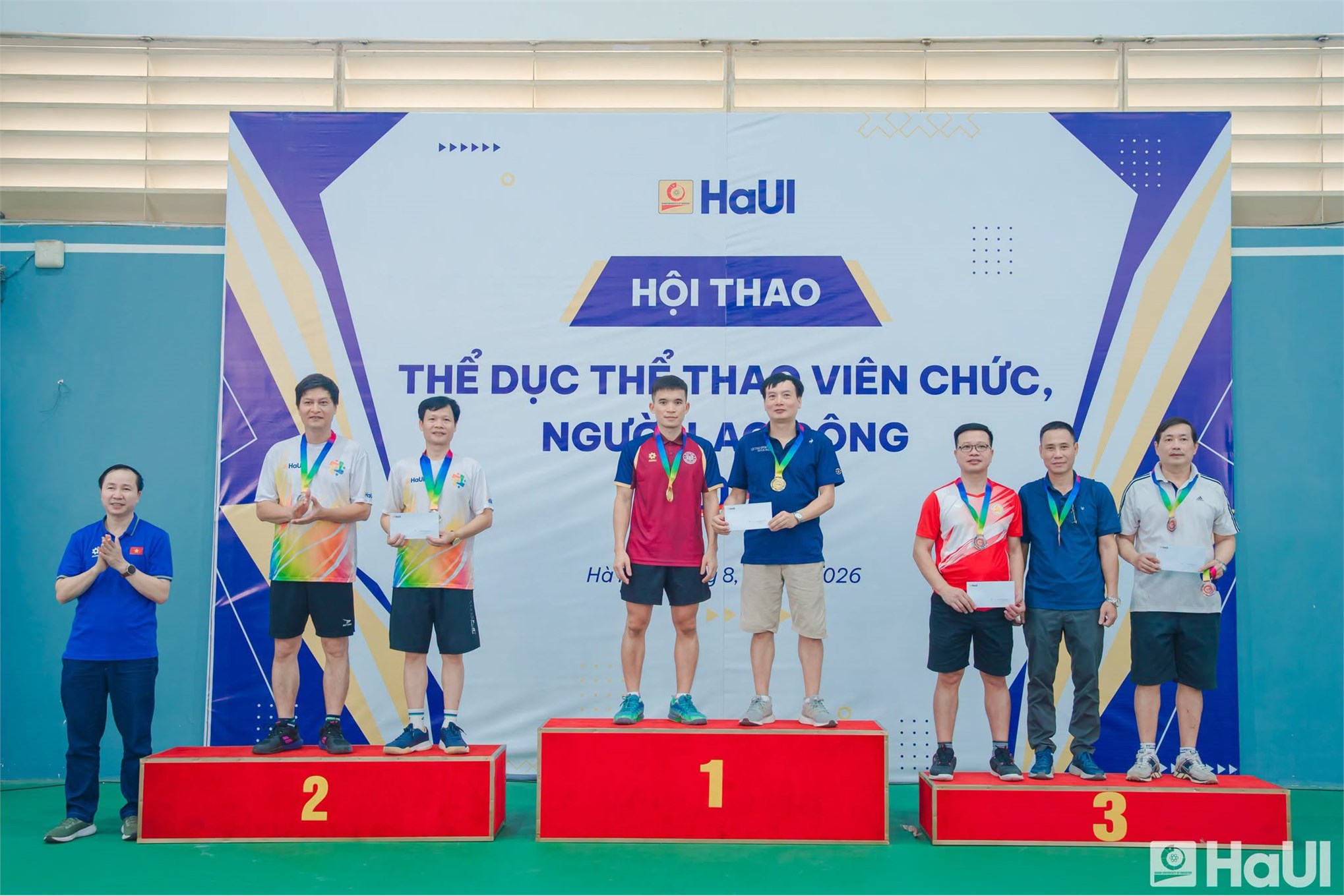 Liên quân 2 xuất sắc giành Giải Ba toàn đoàn tại Hội thao viên chức, người lao động Đại học Công nghiệp Hà Nội năm 2026