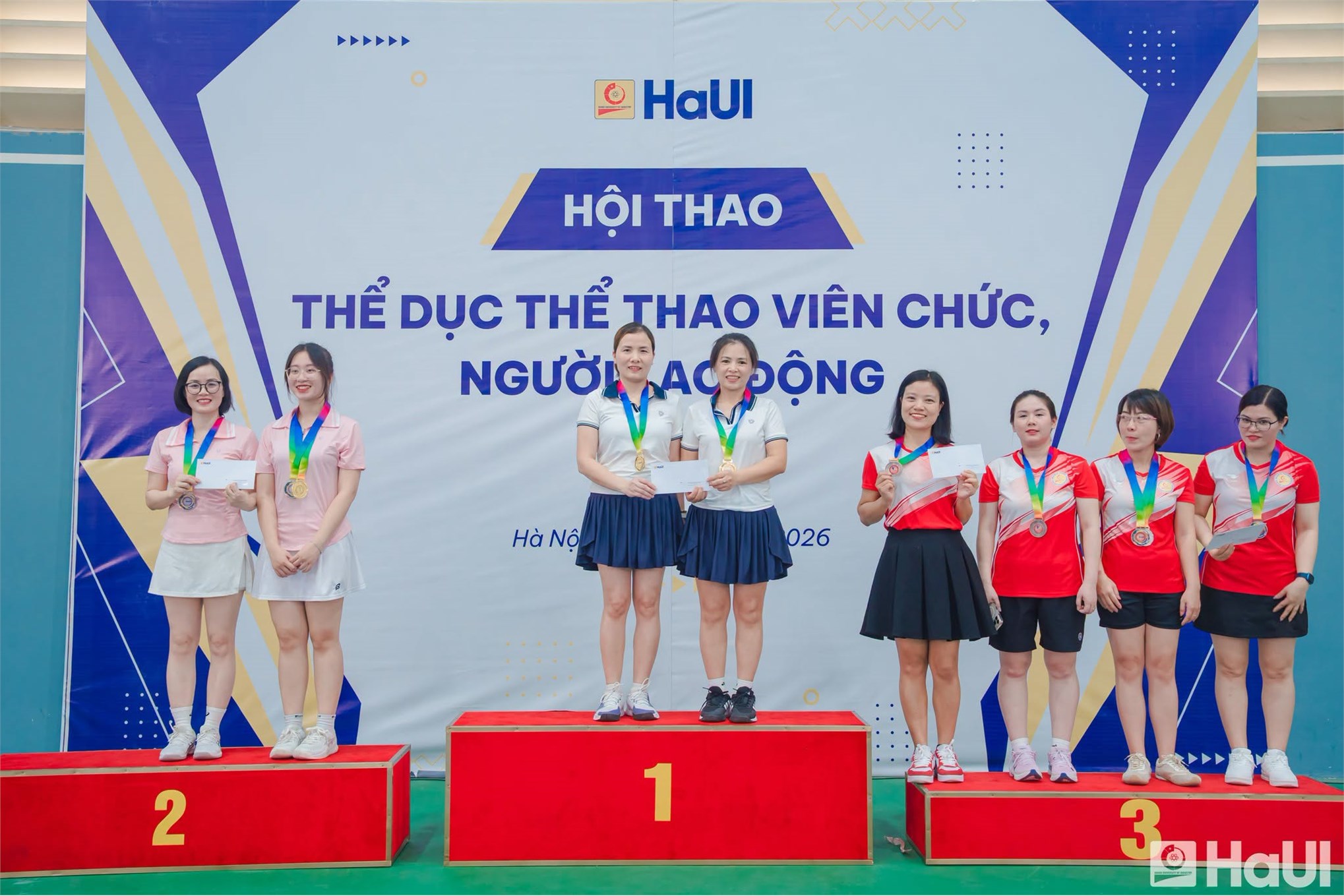 Liên quân 2 xuất sắc giành Giải Ba toàn đoàn tại Hội thao viên chức, người lao động Đại học Công nghiệp Hà Nội năm 2026