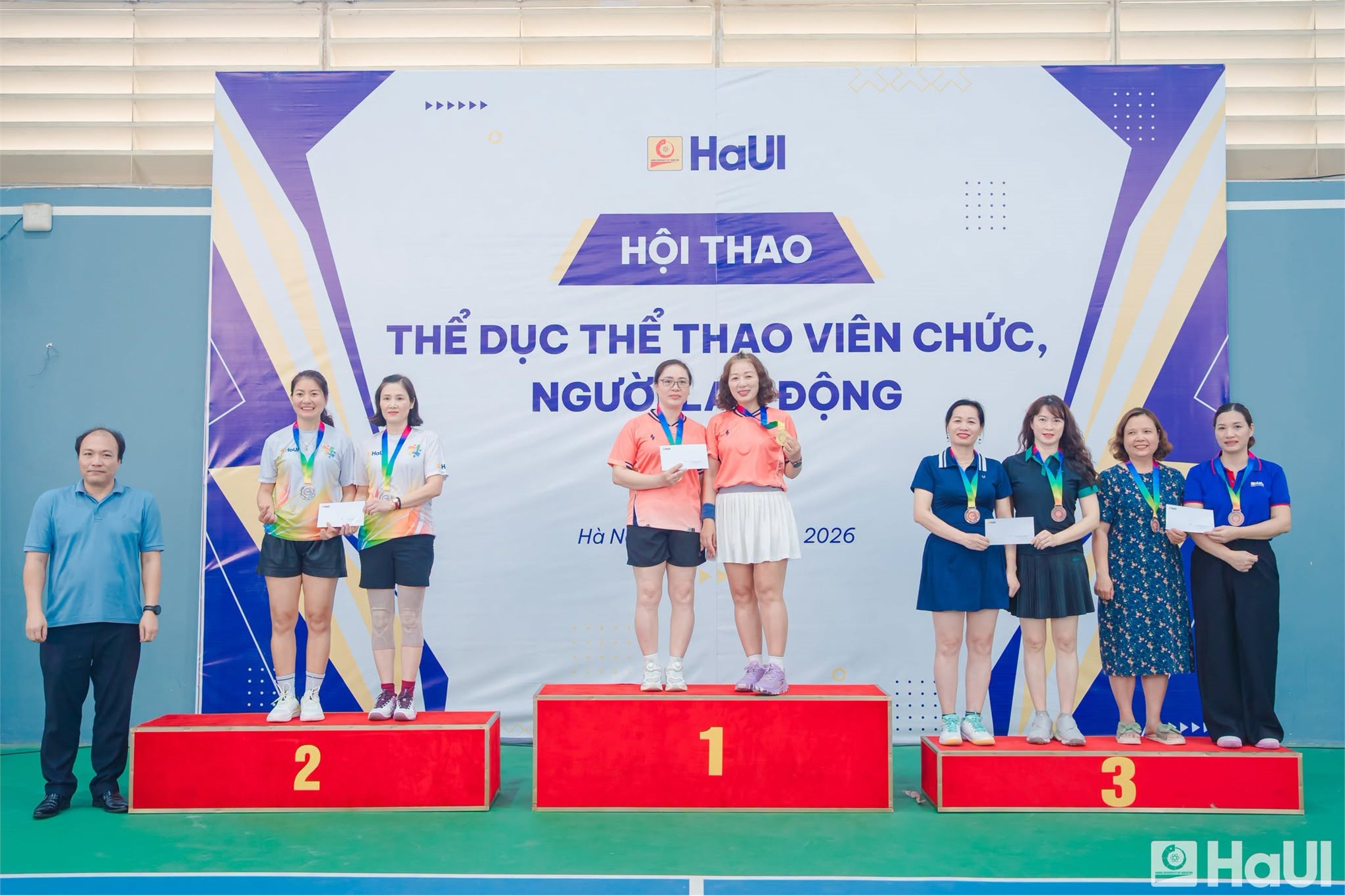 Liên quân 2 xuất sắc giành Giải Ba toàn đoàn tại Hội thao viên chức, người lao động Đại học Công nghiệp Hà Nội năm 2026