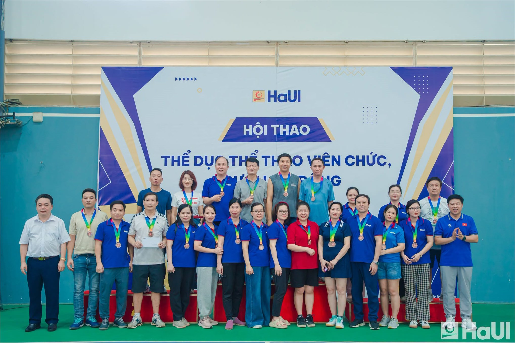 Liên quân 2 xuất sắc giành Giải Ba toàn đoàn tại Hội thao viên chức, người lao động Đại học Công nghiệp Hà Nội năm 2026