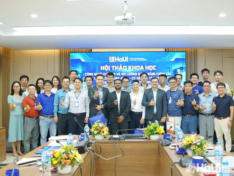 Hội thảo khoa học “Công nghệ chế tạo và đo lường bánh răng chính xác trong sản xuất thông minh – Cơ hội hợp tác nghiên cứu và đào tạo HaUI – Klingelnberg”