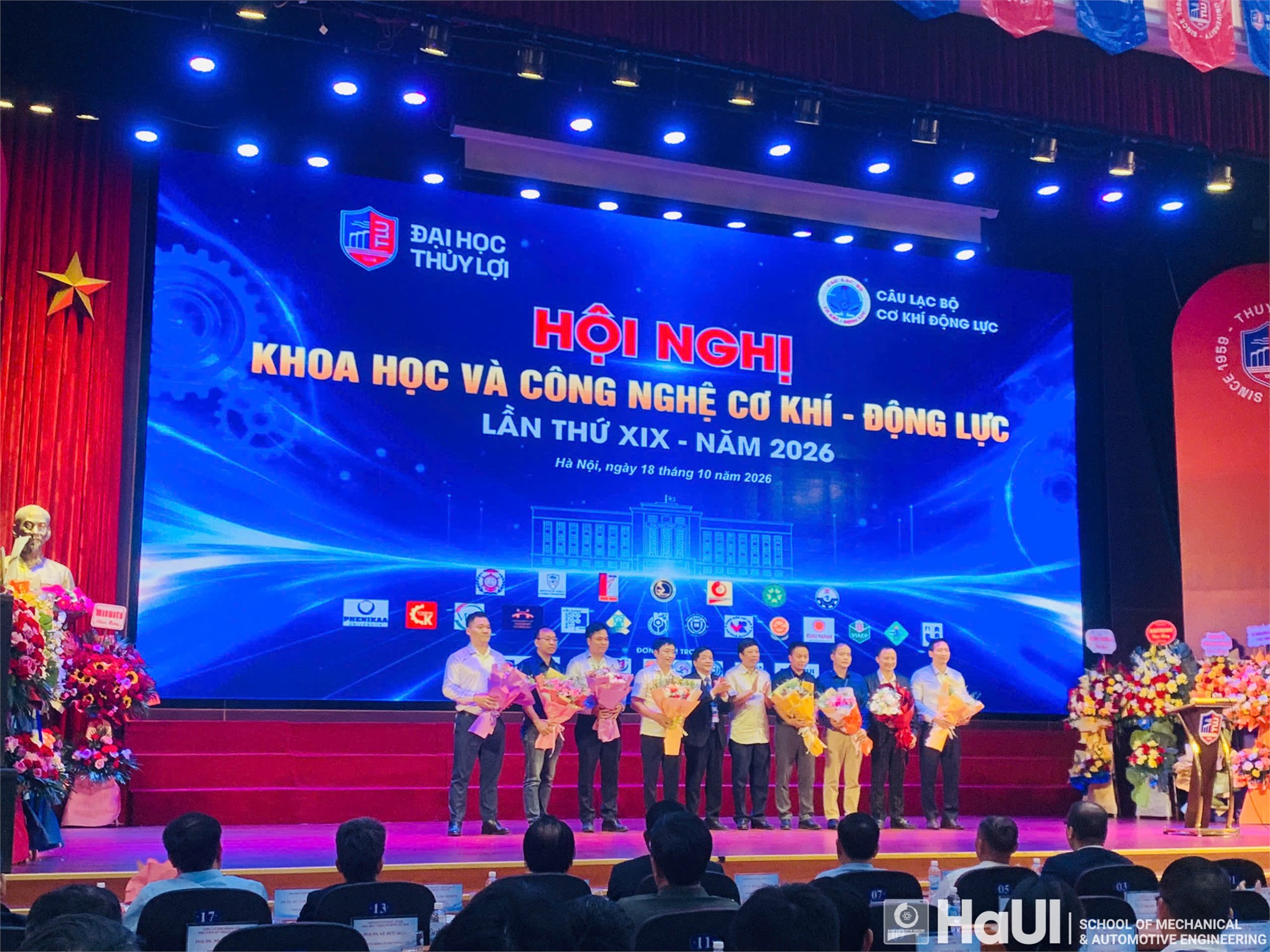 Trường Cơ khí – Ô tô, HaUI ghi dấu ấn tại hội nghị khoa học và công nghệ Cơ khí – Động lực lần thứ XIX