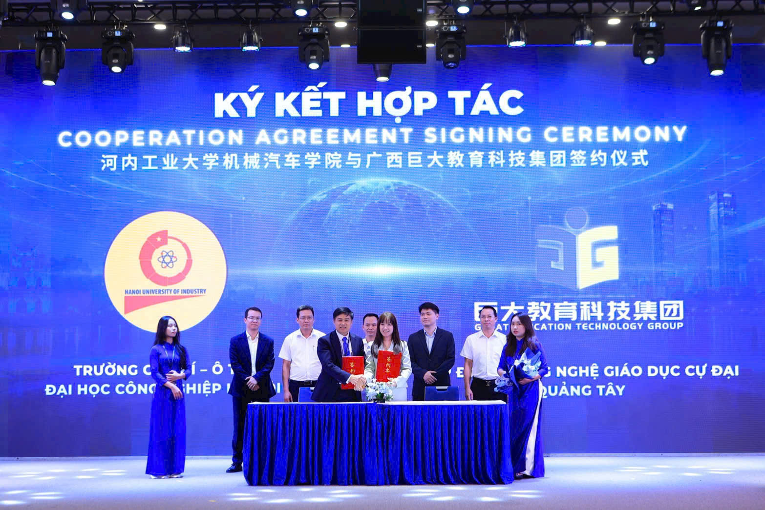 School of Mechanical and Automotive Engineering, HaUI signed a strategic partnership at the first Vietnam Embodied AI Conference: Pioneering breakthroughs in high-level human resources training