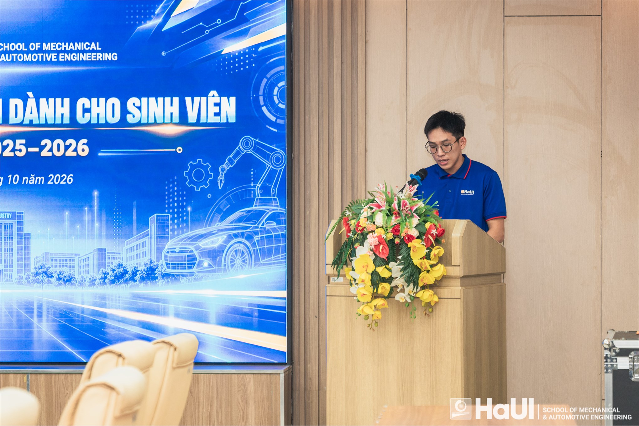 Trường Cơ khí - Ô tô tổng kết các cuộc thi sinh viên năm học 2025-2026 và phát động tham gia các cuộc thi năm học 2026-2027