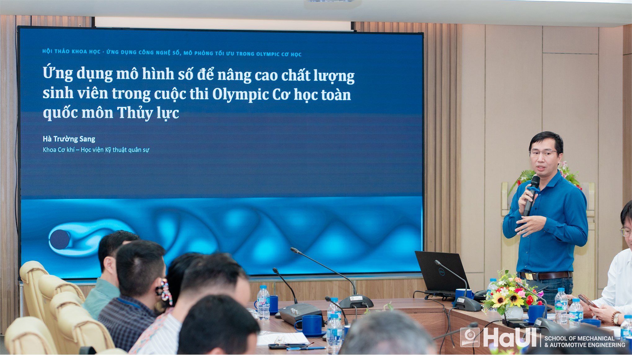 Hội thảo khoa học “Ứng dụng công nghệ số, mô phỏng tối ưu nhằm nâng cao chất lượng các cuộc thi Olympic Cơ học”