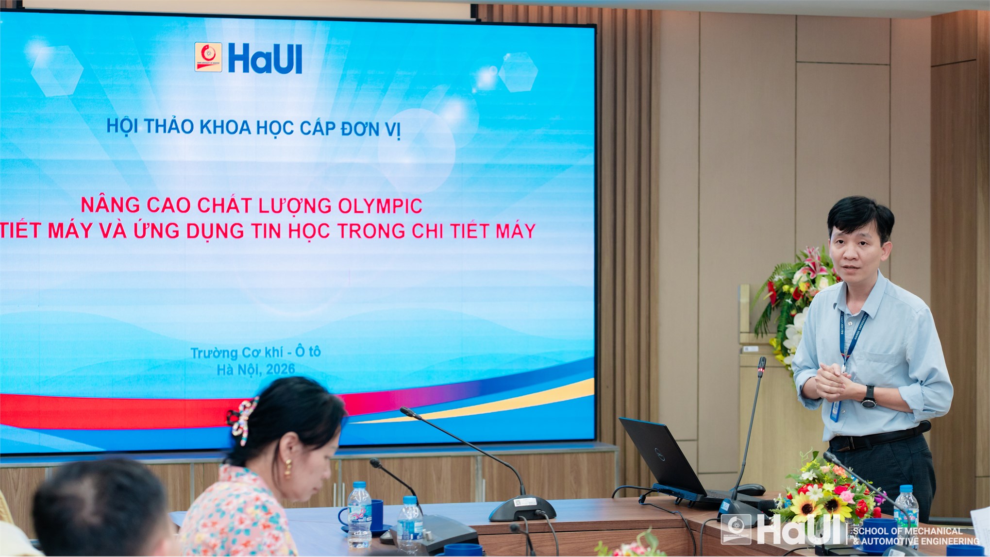 Hội thảo khoa học “Ứng dụng công nghệ số, mô phỏng tối ưu nhằm nâng cao chất lượng các cuộc thi Olympic Cơ học”